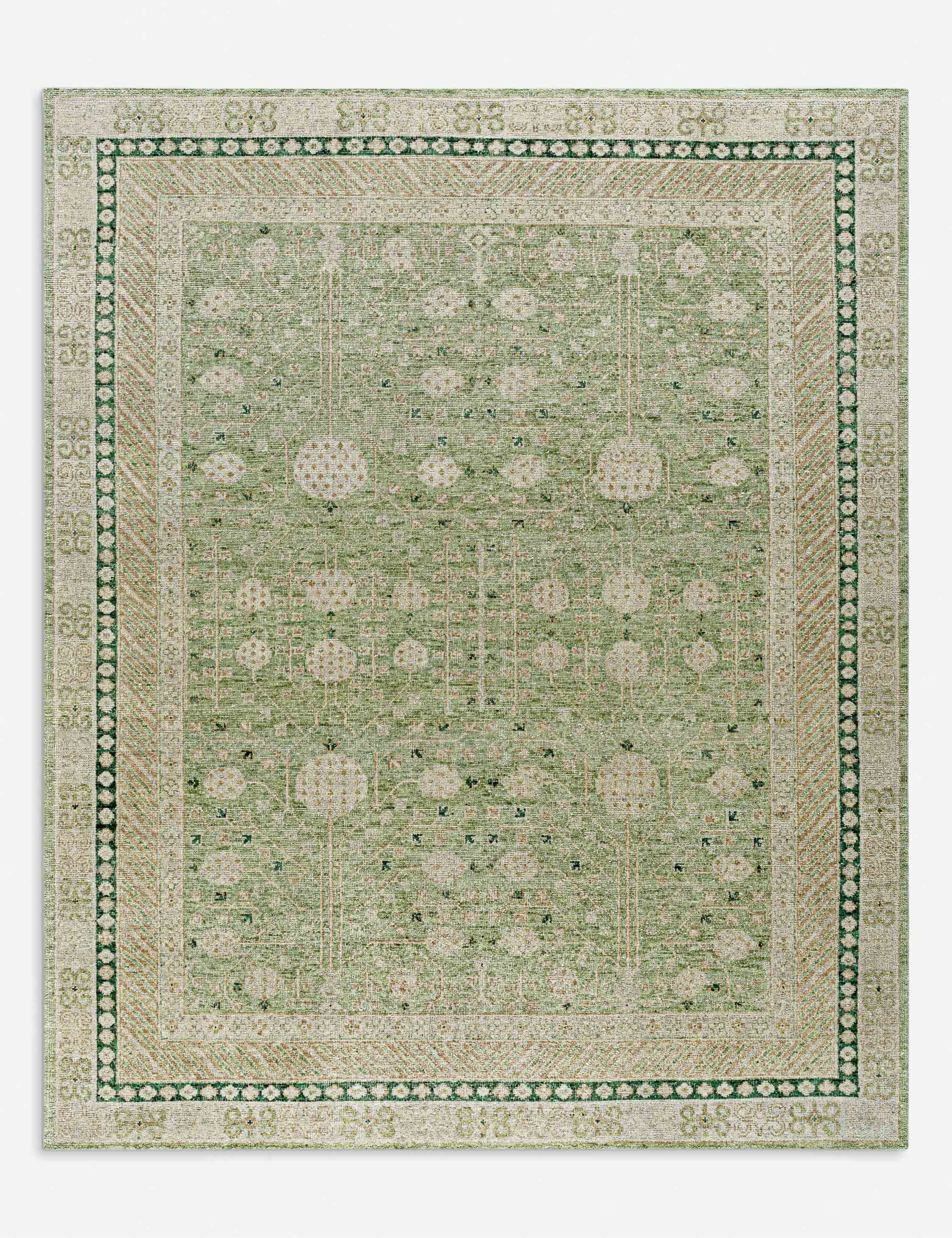 Lulu and Georgia Kasha Hand-Knotted Wool Rug - view 2