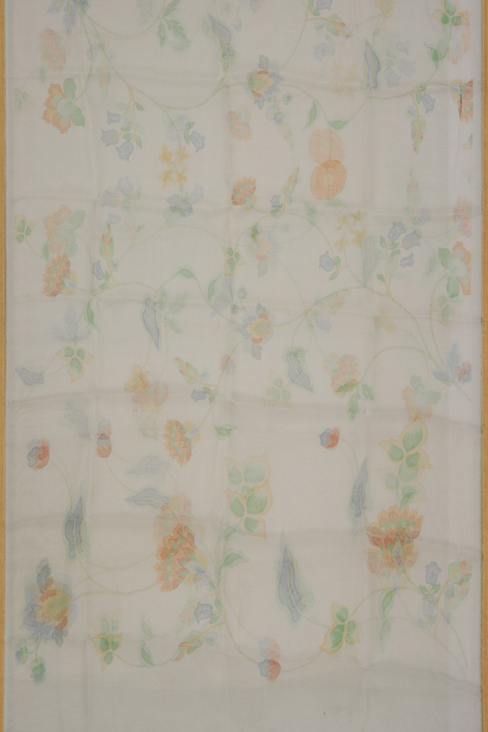 Kalanjali Cotton Silk Unstitched Suit With Dupatta (3 Pcs Set) - view 5