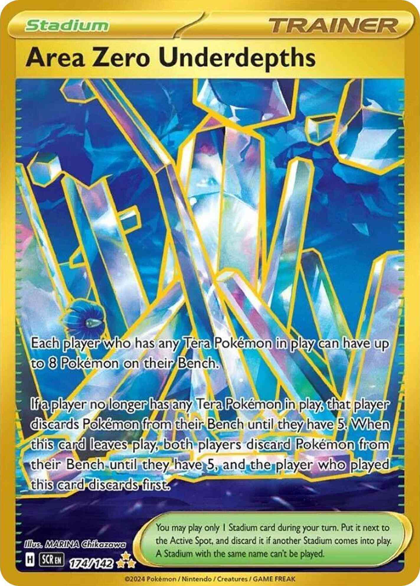 Pokémon Area Zero Underdepths - 174/142 - Hyper Rare [sv07-174] [Secret]