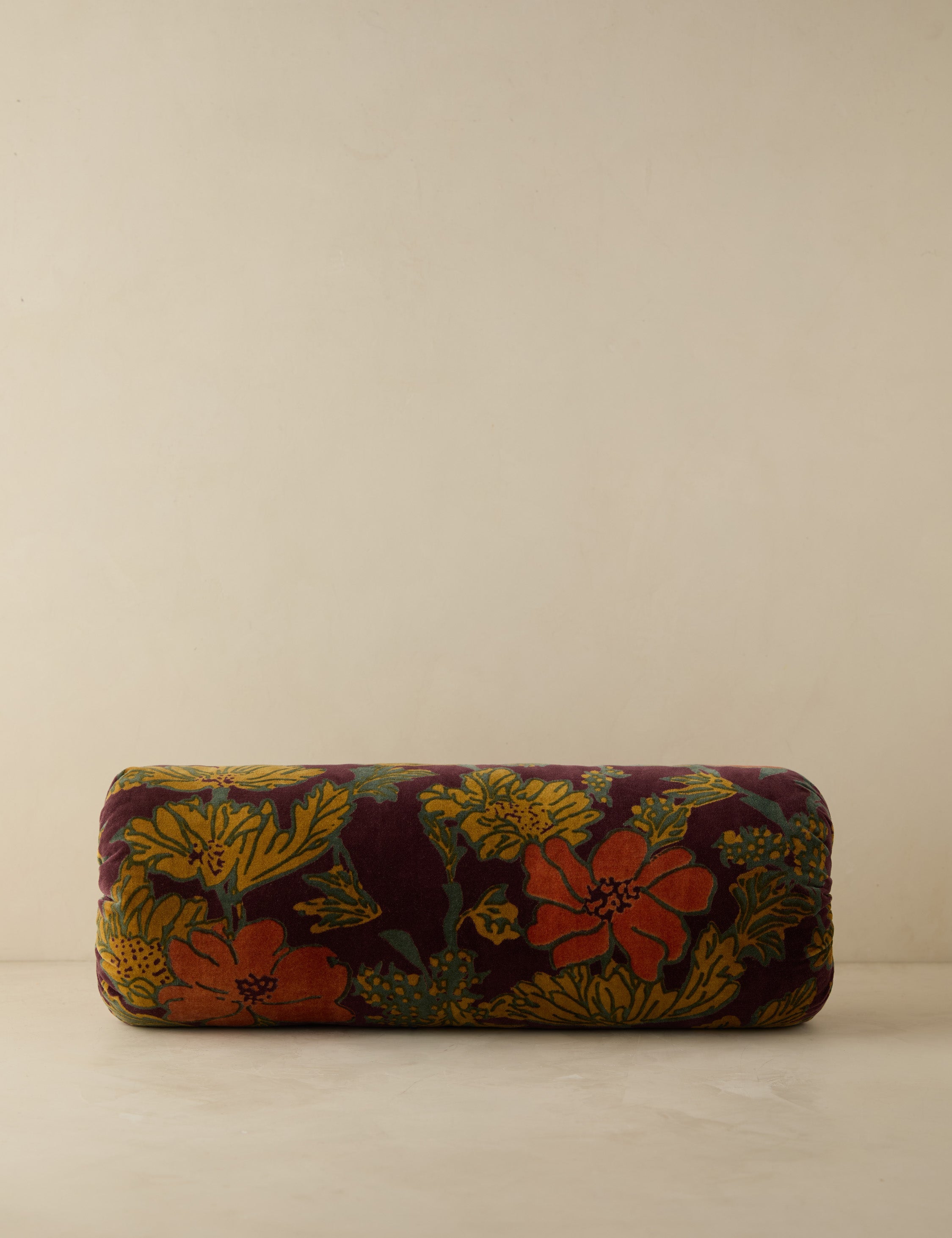 Lulu and Georgia Agnetha Velvet Pillow – Boysenberry