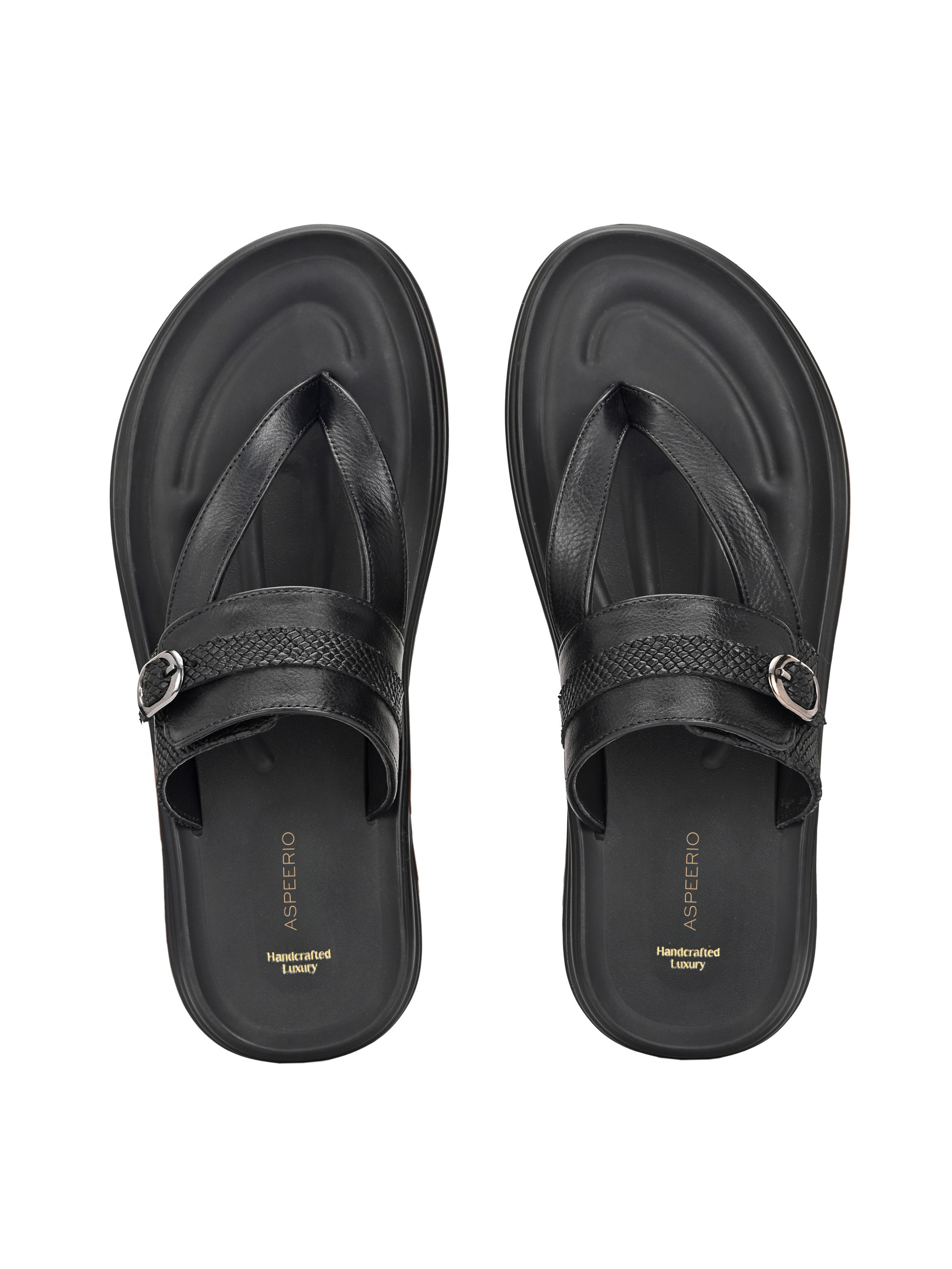 Egoss Shoes Comet Leather Slippers by Aspeerio - view 4