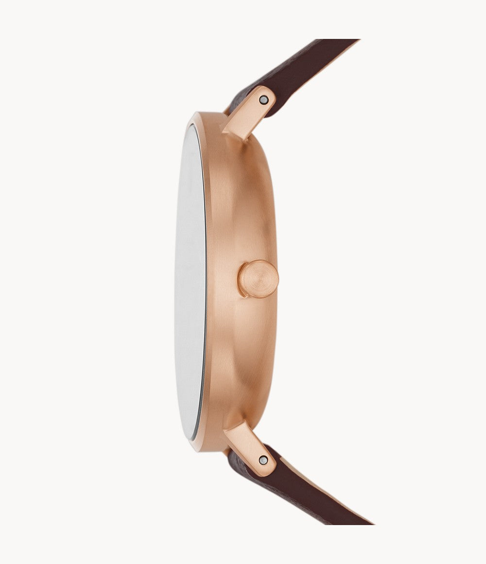 Skagen Aaren Brown Dial Women 36mm - view 2