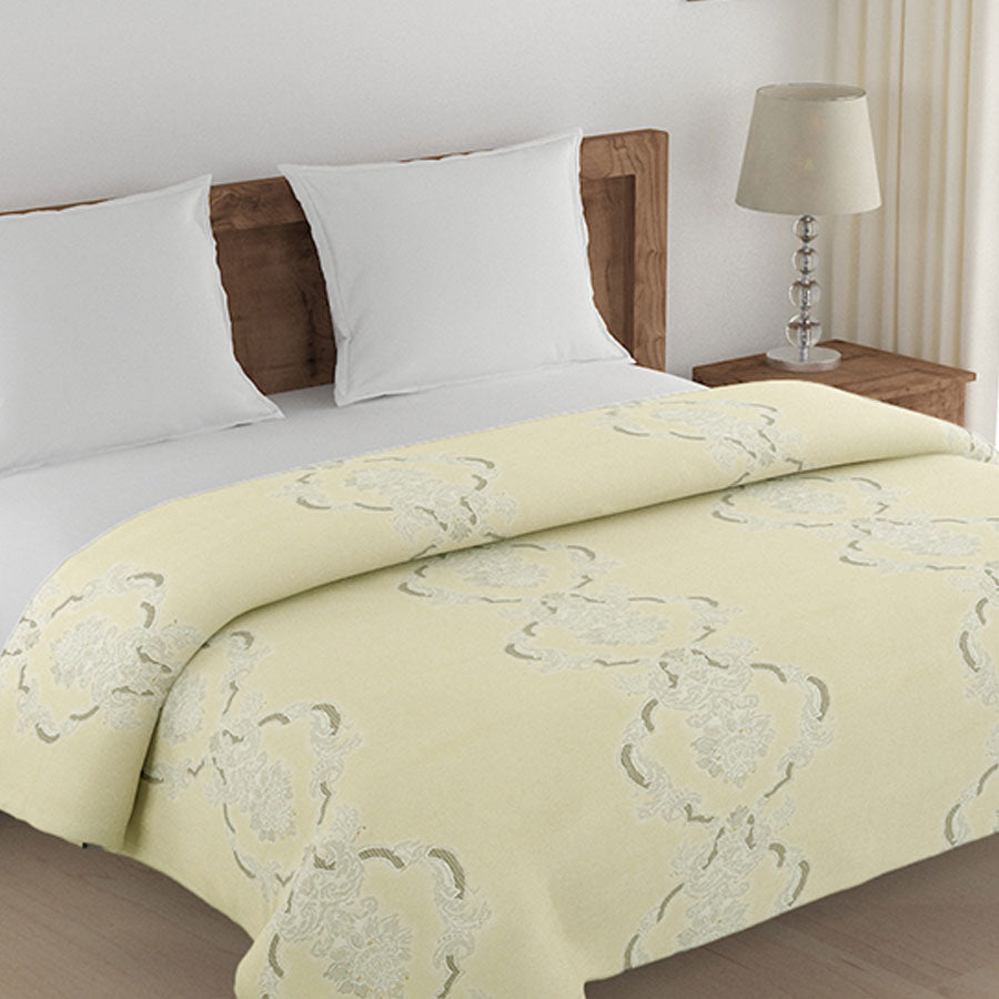 Swayam India Pastel Vouge Fitted Bed Sheet - 16053