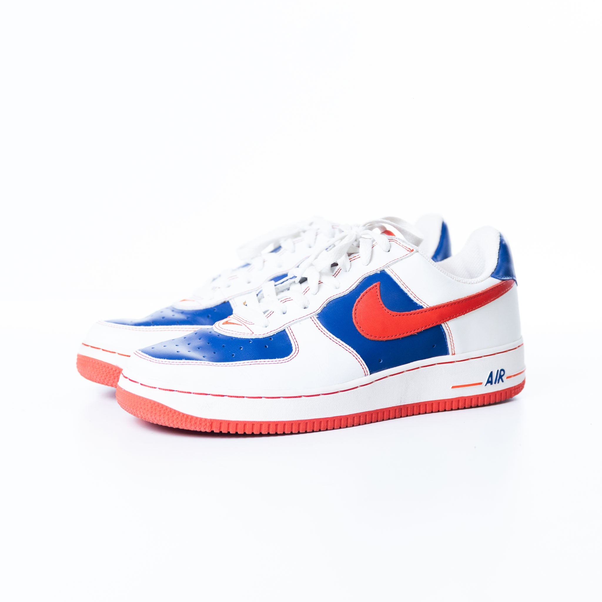 Nike Air Force 1 Olympic Remix Da Kix White Royal Blue Red - view 2