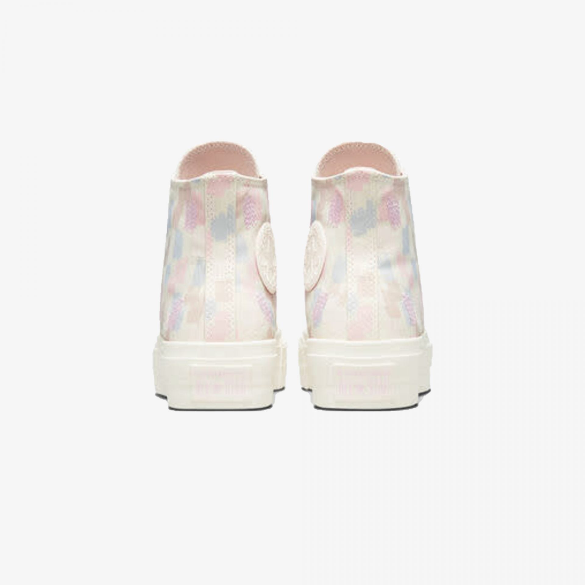 Converse | CHUCK TAYLOR ALL STAR LIFT HIGH TOP { EGRET/GRAVEL/ARCTIC PINK - view 2