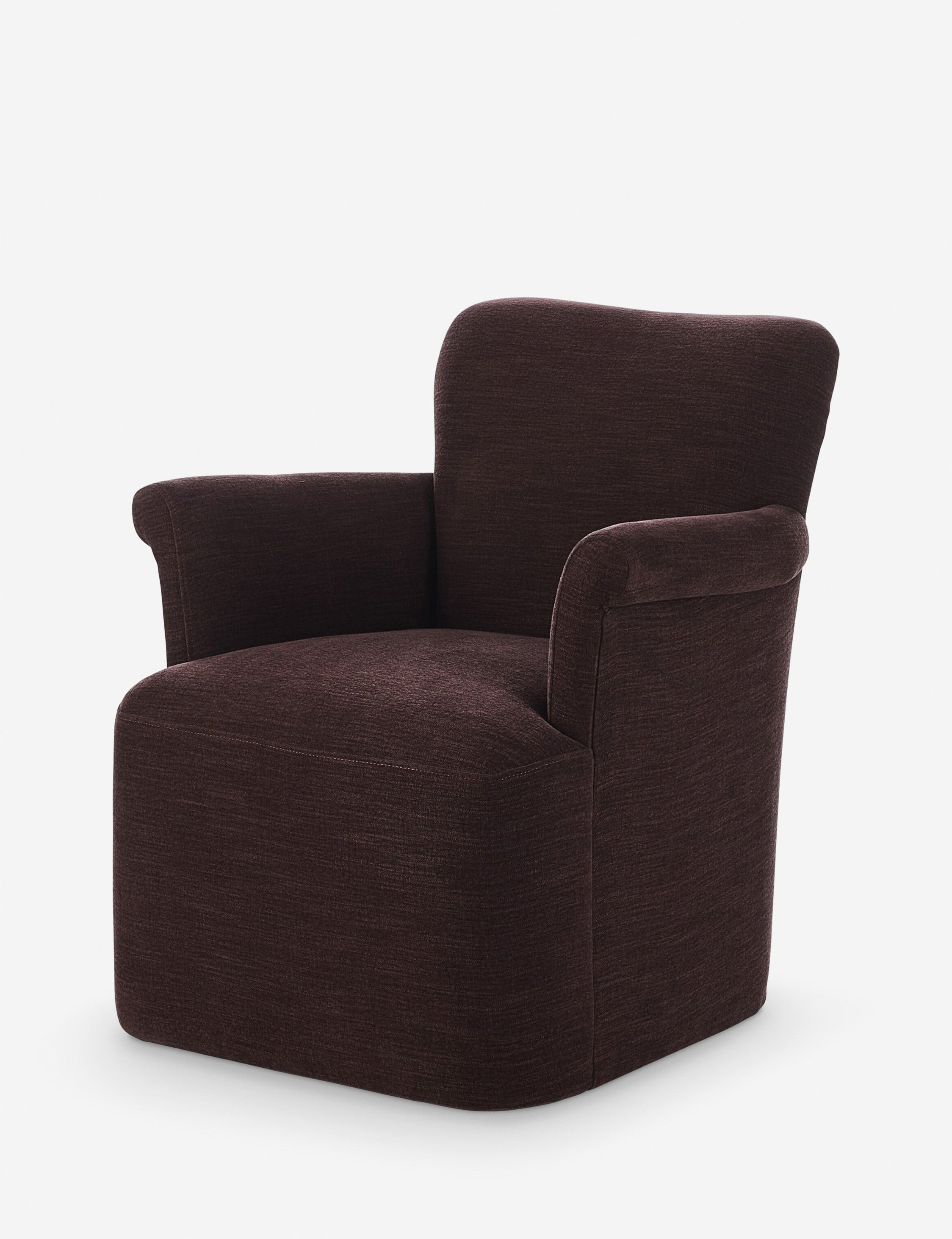 Lulu and Georgia Camellia Swivel Chair by Amber Lewis x Four Hands - view 21