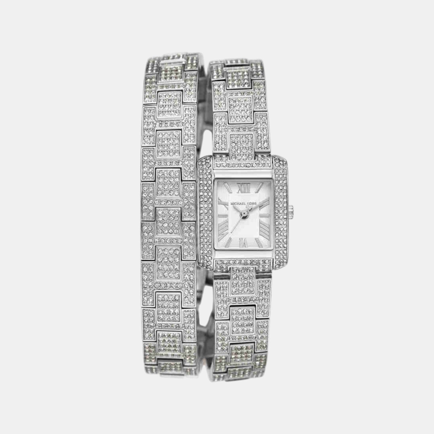 Michael Kors Emery Women Quartz White Dial Analog Stainless Steel Watch MK4836
