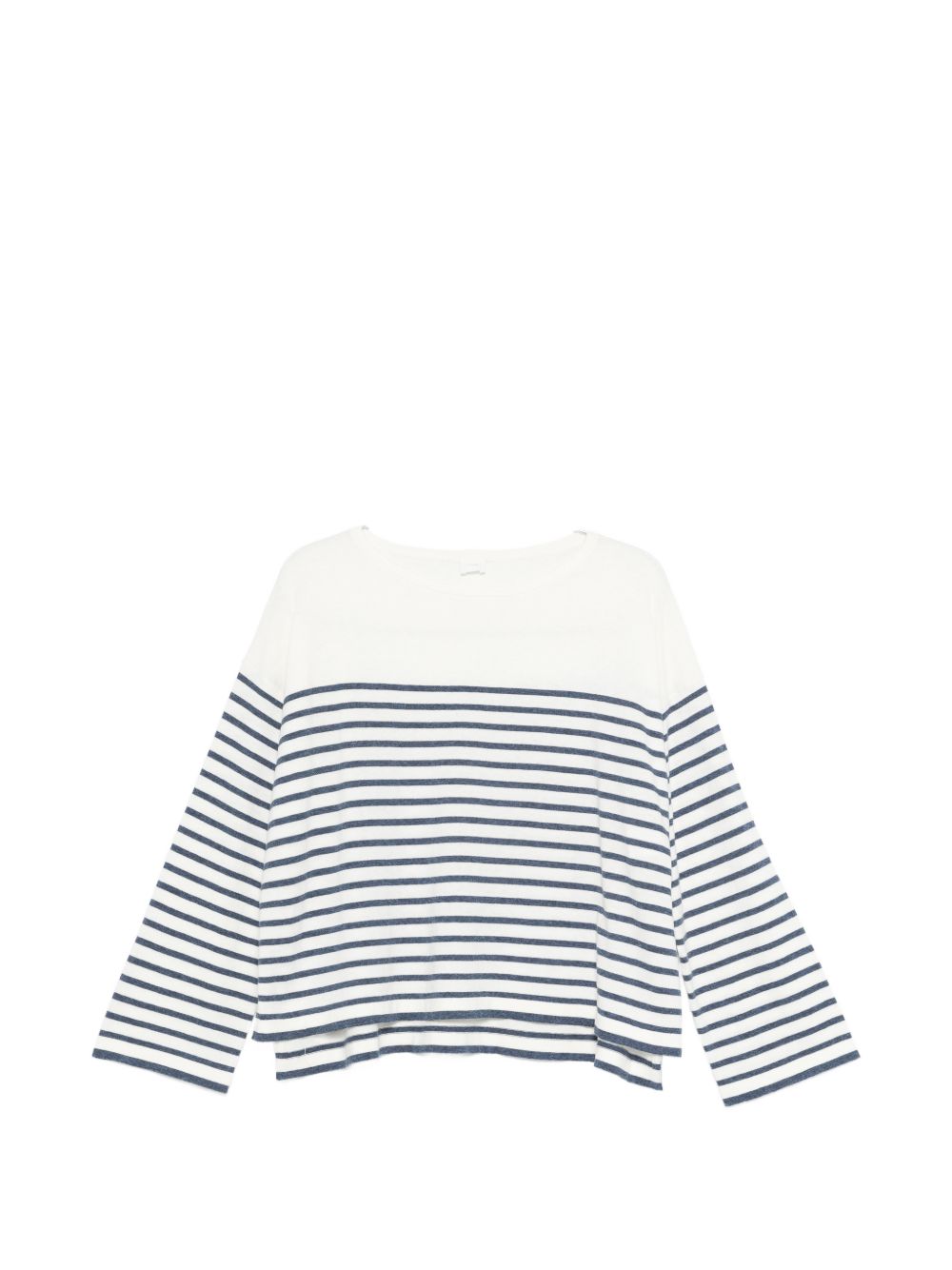 Ct Plage Striped cotton sweater – Cotton 95%, Cashmere 5%