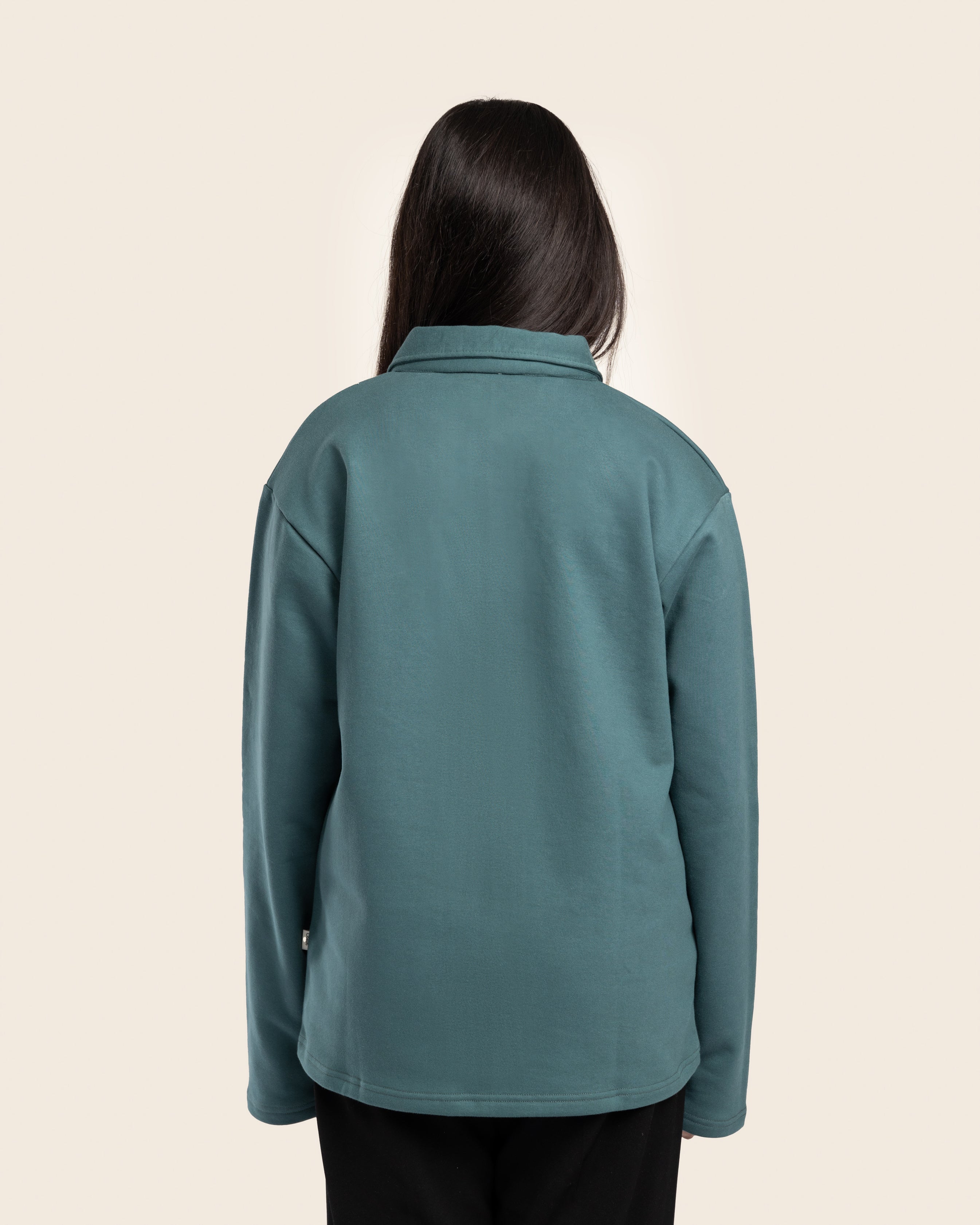 MNST GEAR Collared Polo In Hawaii – Green - view 4