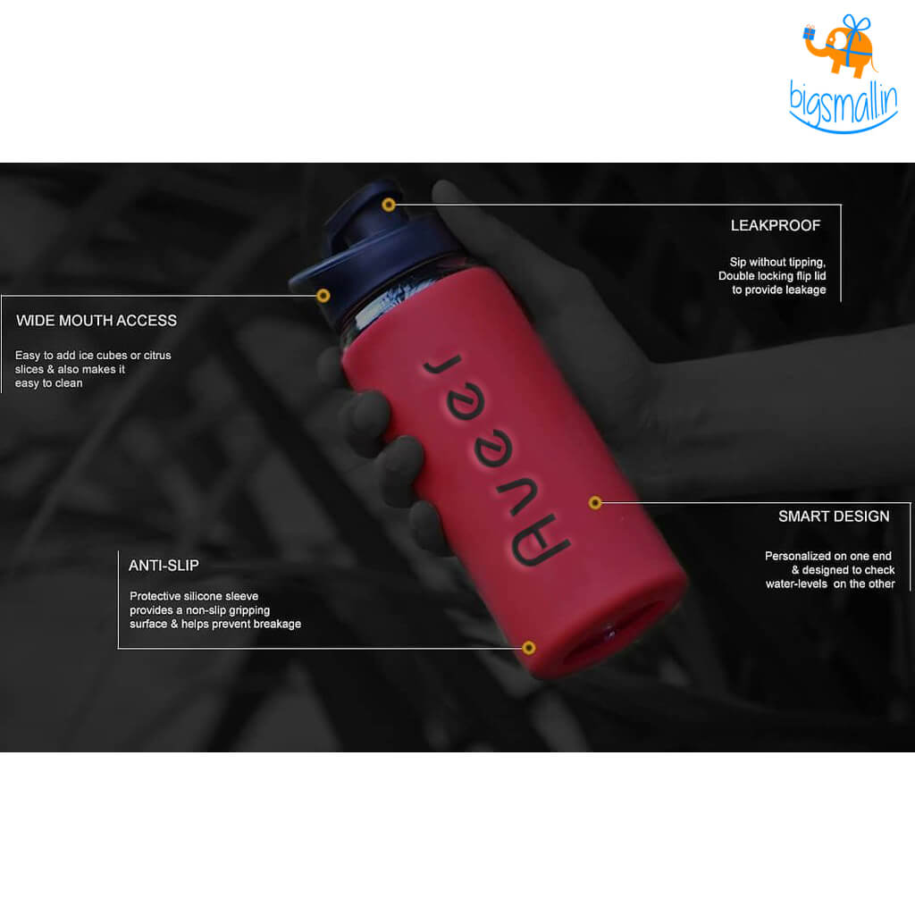 Myreon Personalized Name Glass Bottle | COD Not Available - view 10