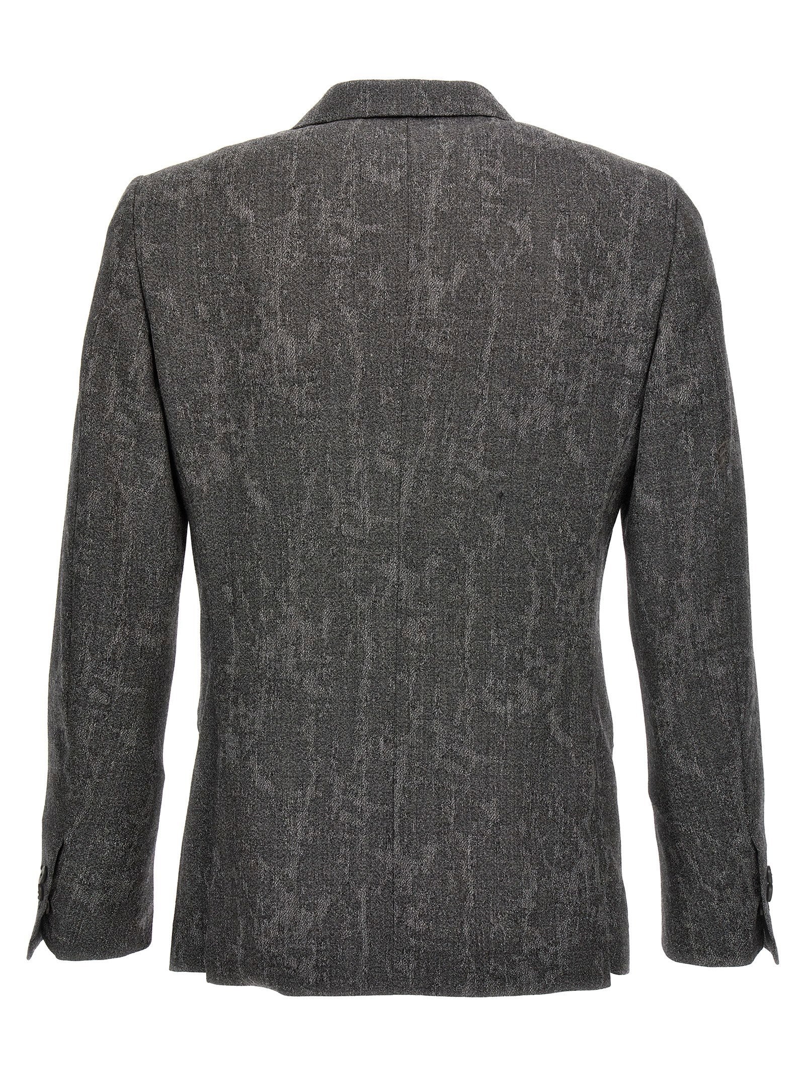 Maurizio Miri Double-breasted Blazer – 99% wool, 1% elastane - view 2