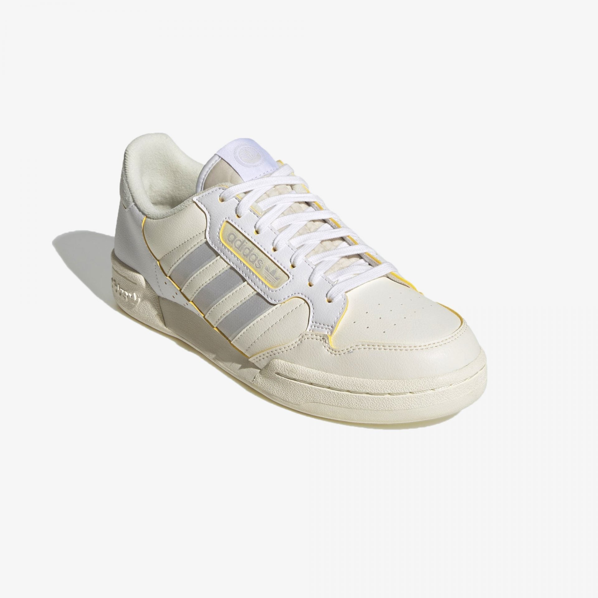 Adidas Originals | CONTINENTAL 80 STRIPES { CLOUD WHITE/GREY ONE