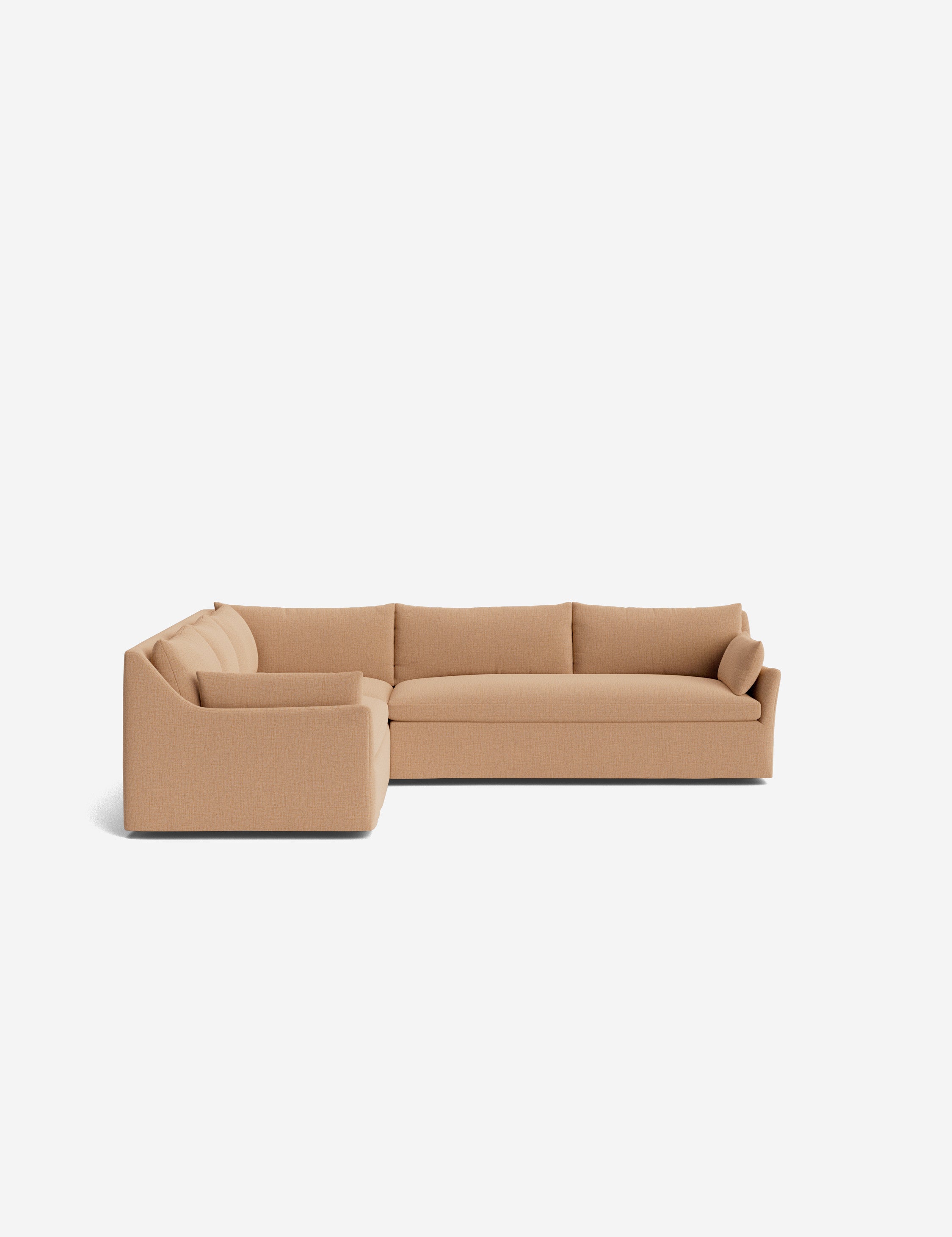 Lulu and Georgia Portola Luxe Depth Slipcover Corner Sectional Sofa - view 130