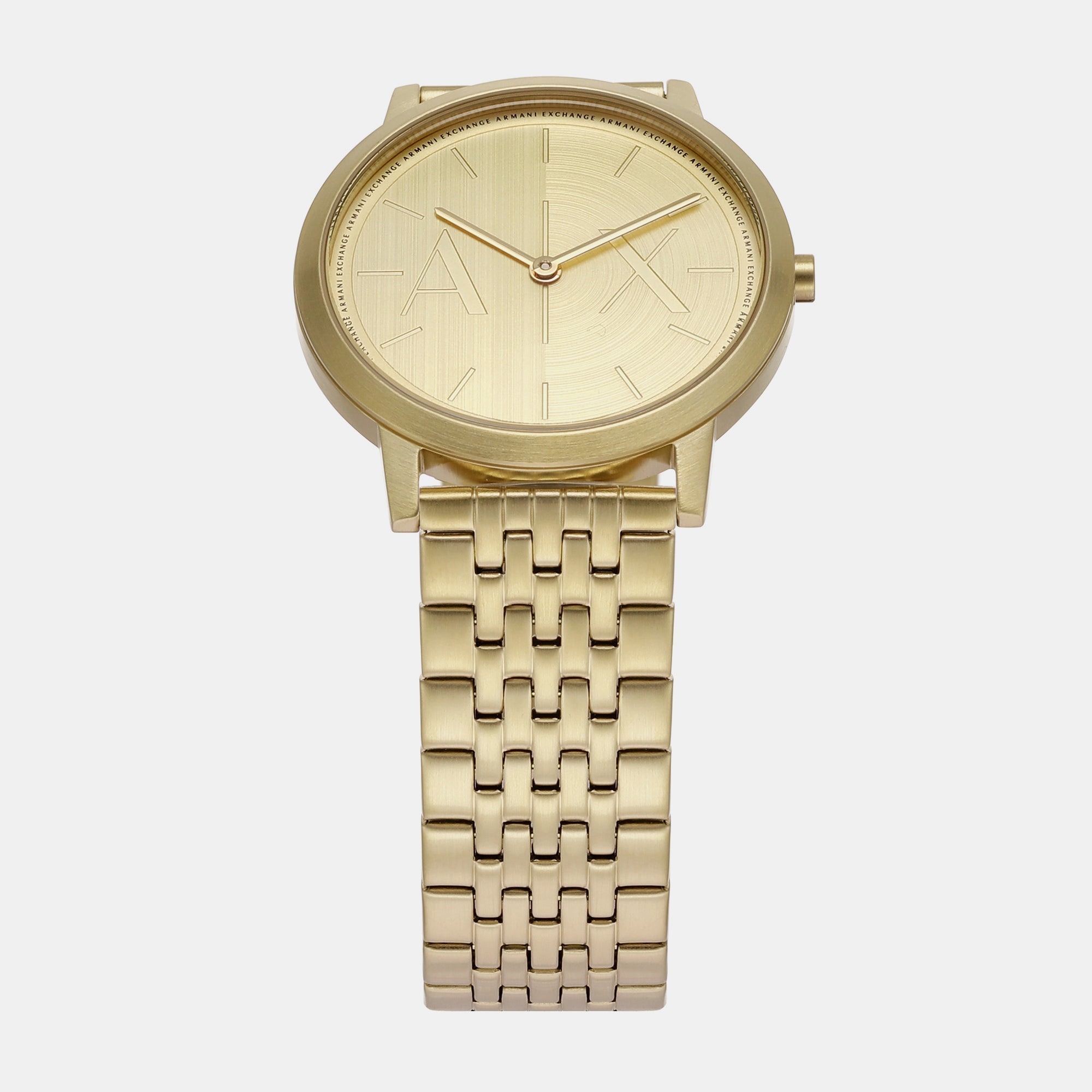 Armani Exchange Dale Men Quartz Gold Dial Analog Stainless Steel Watch AX2871 - view 2