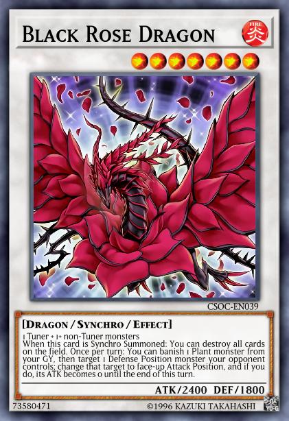 Yu-Gi-Oh! Black Rose Dragon - LC05-EN004 - Ultra Rare - Limited