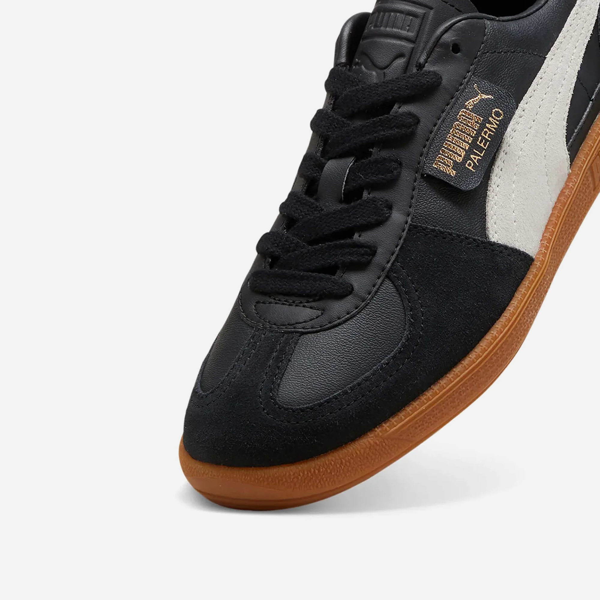 Puma Palermo LTH Unisex Sneakers Black Feather Gray Gum - view 3