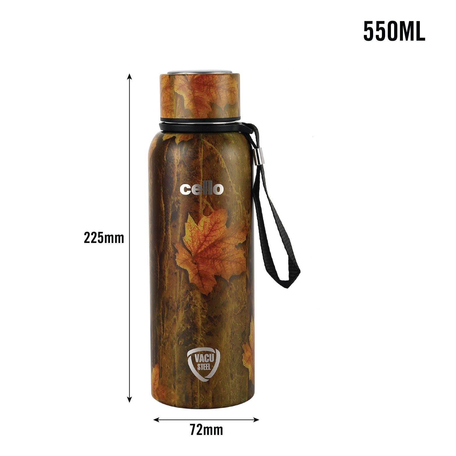 Cello Deezee Kent, Vacusteel Water Bottle, 550ml - view 31
