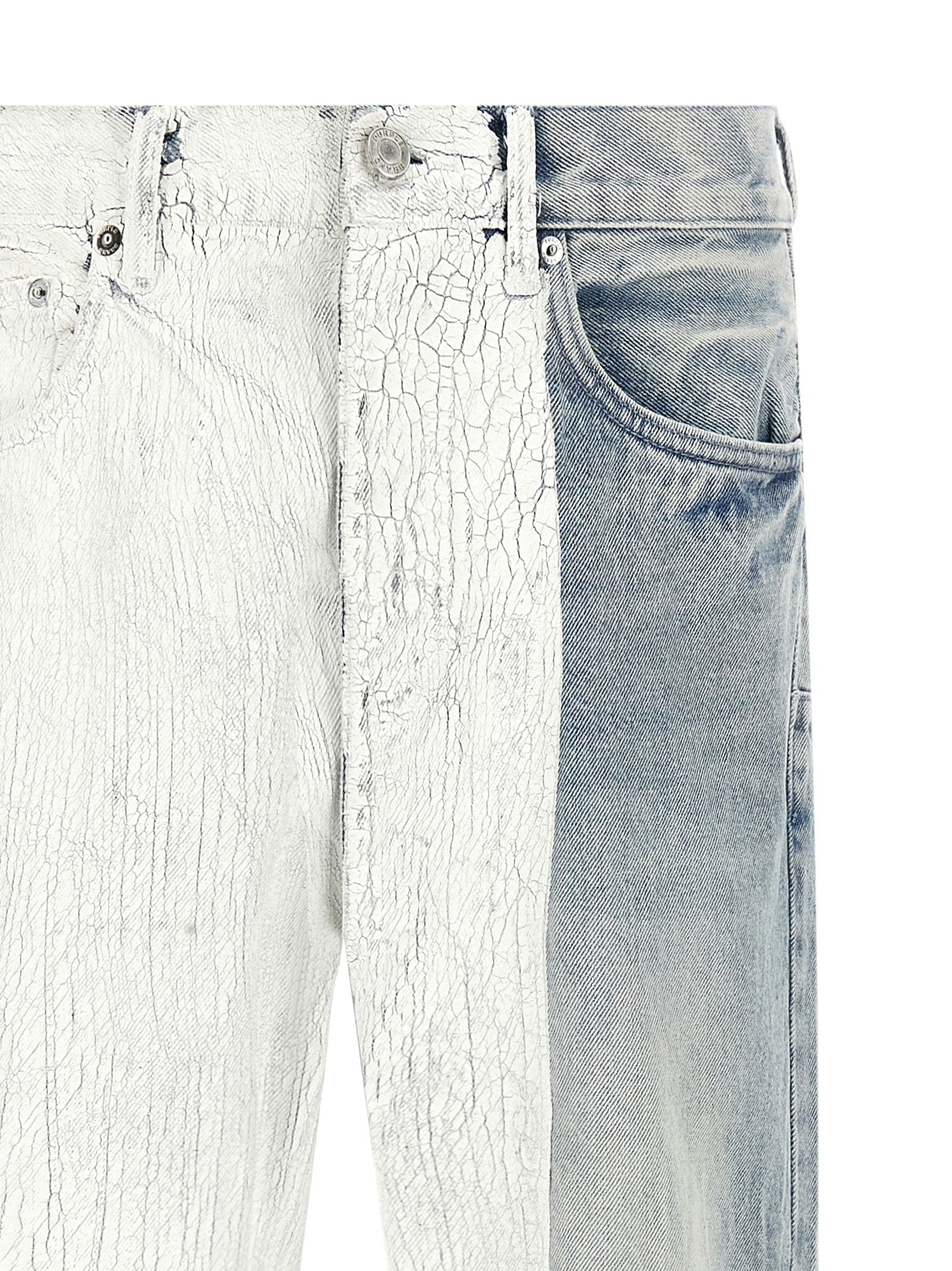 Purple Crackle Silver Jeans – 100% cotton - view 3