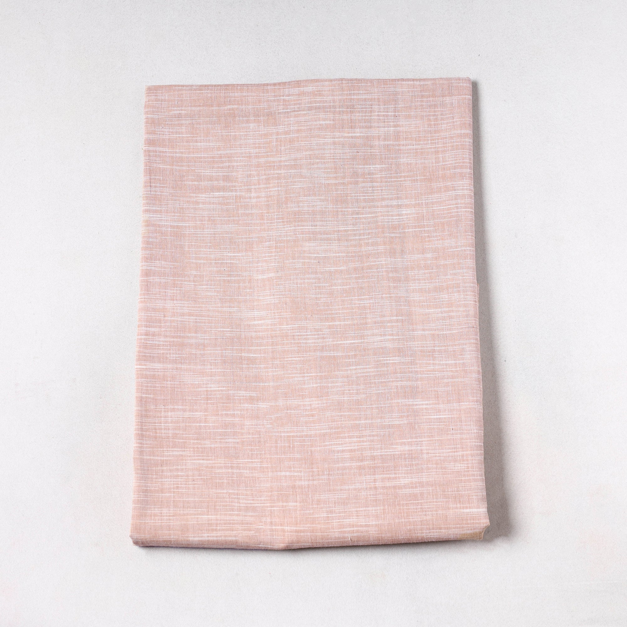 AHA VASTRA HANDLOOM Brown - Jhiri Pure Handloom Cotton Precut Fabric (0.95 meter) 34
