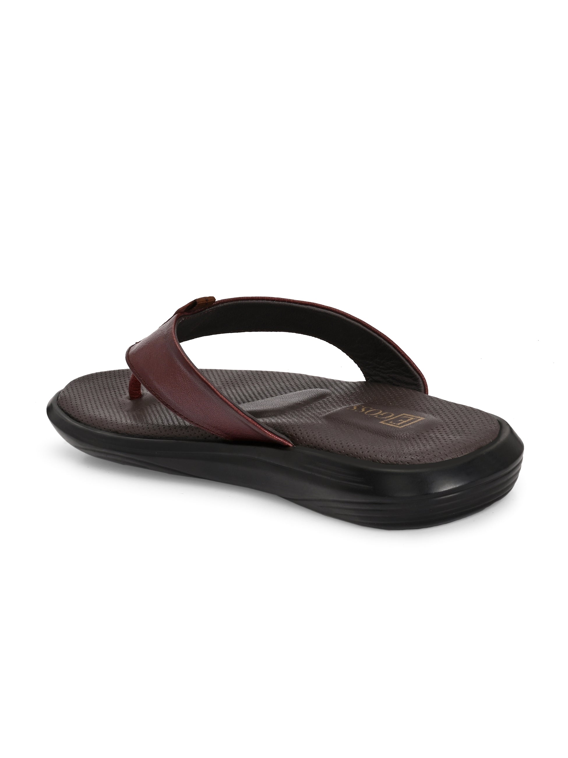 Egoss Shoes Egoss Leather Slippers For Men - view 5