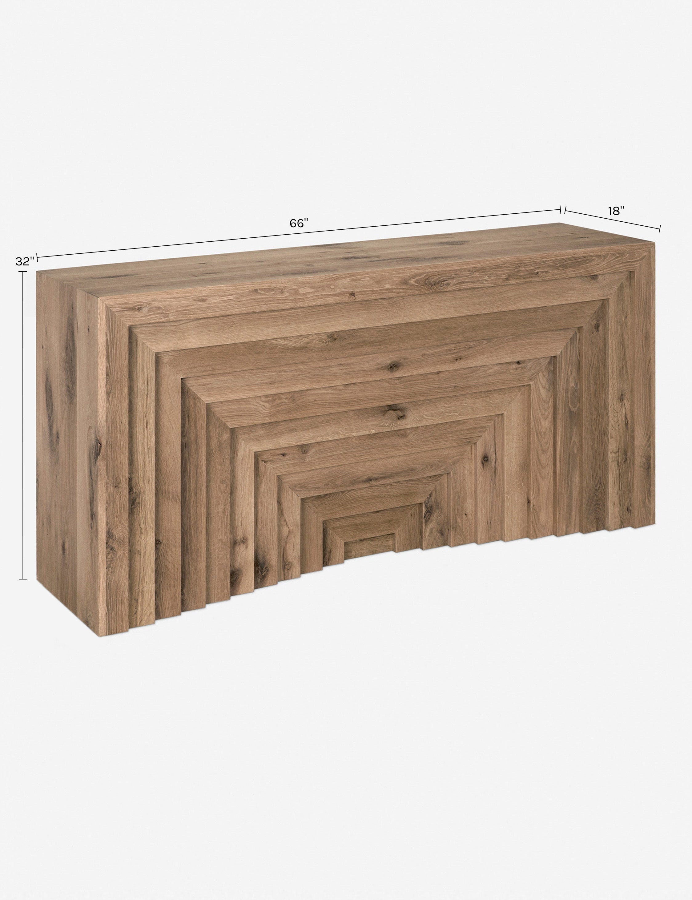 Lulu and Georgia Alessia Console Table - view 7