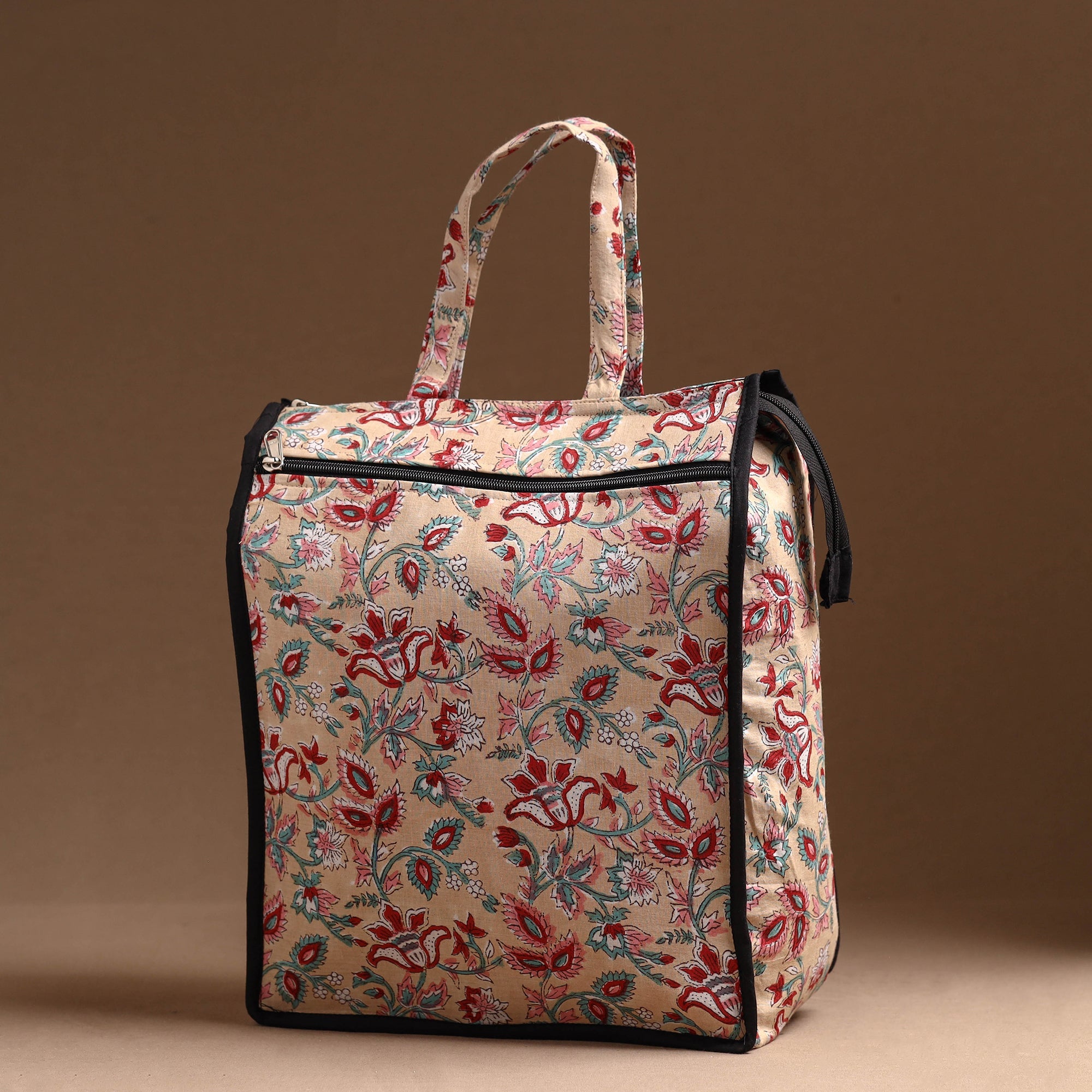NOORI BAZAR Beige - Handcrafted Cotton Shopping Bag 16 - view 2