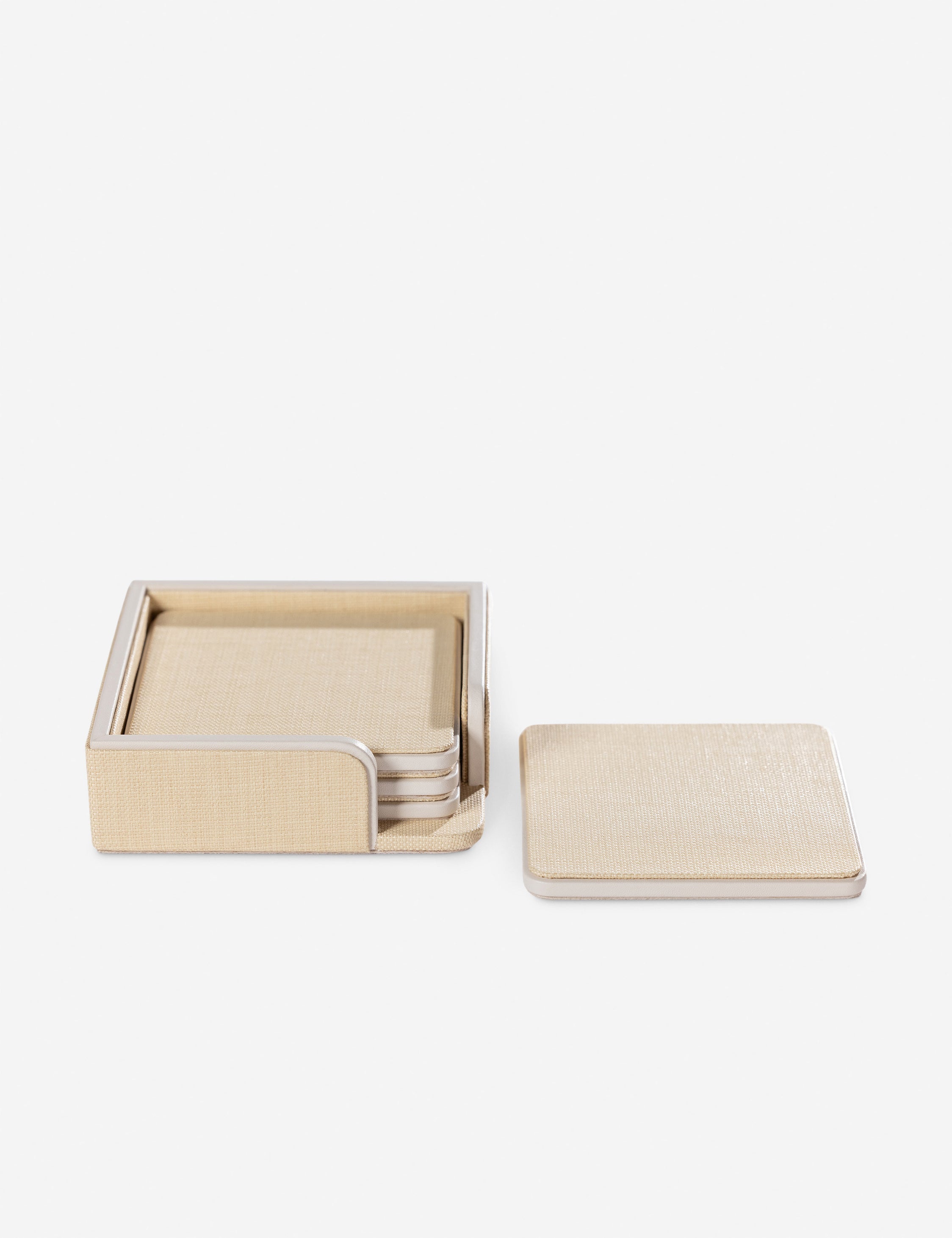 Trenton coasters set – Lulu and Georgia Trenton Coasters (Set of 4) – Raffia