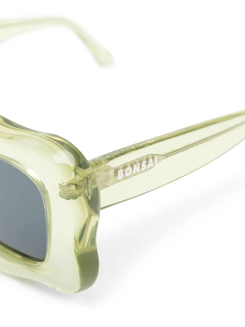 Bonsai oversized curved-frame sunglasses – PVC 100% - view 2