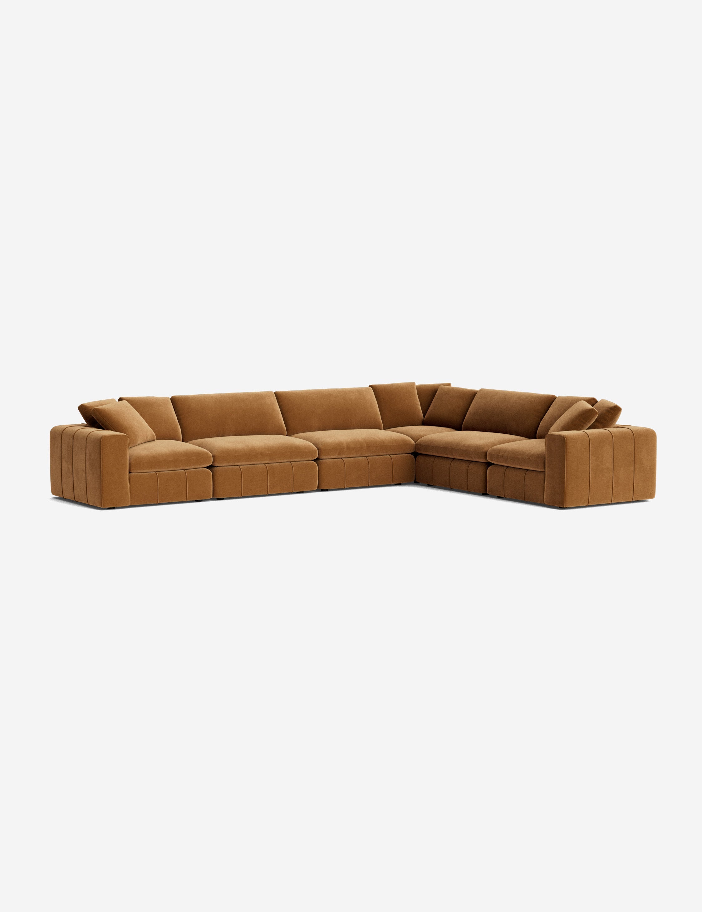 Lulu and Georgia Capella Modular Corner Sectional Sofa - view 60