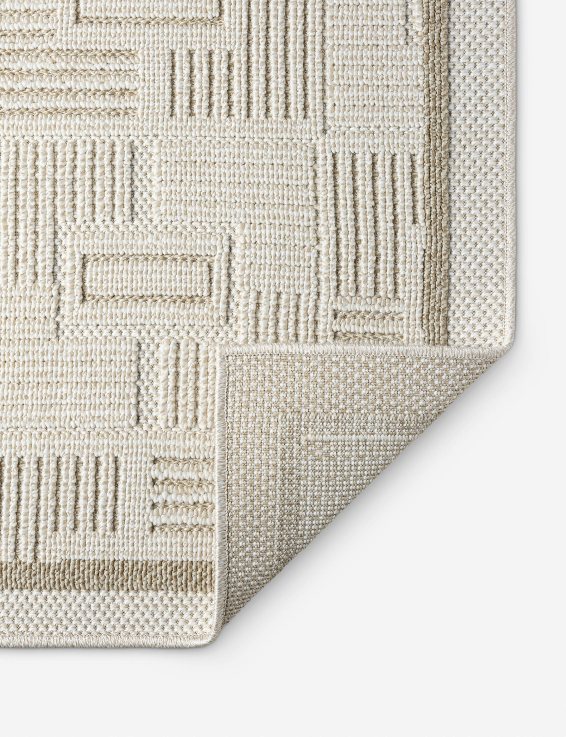 Lulu and Georgia Regan Indoor / Outdoor Rug – Beige - view 2