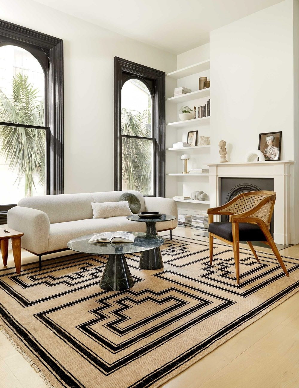 Lulu and Georgia Senna Hand-Knotted Wool Rug - view 2