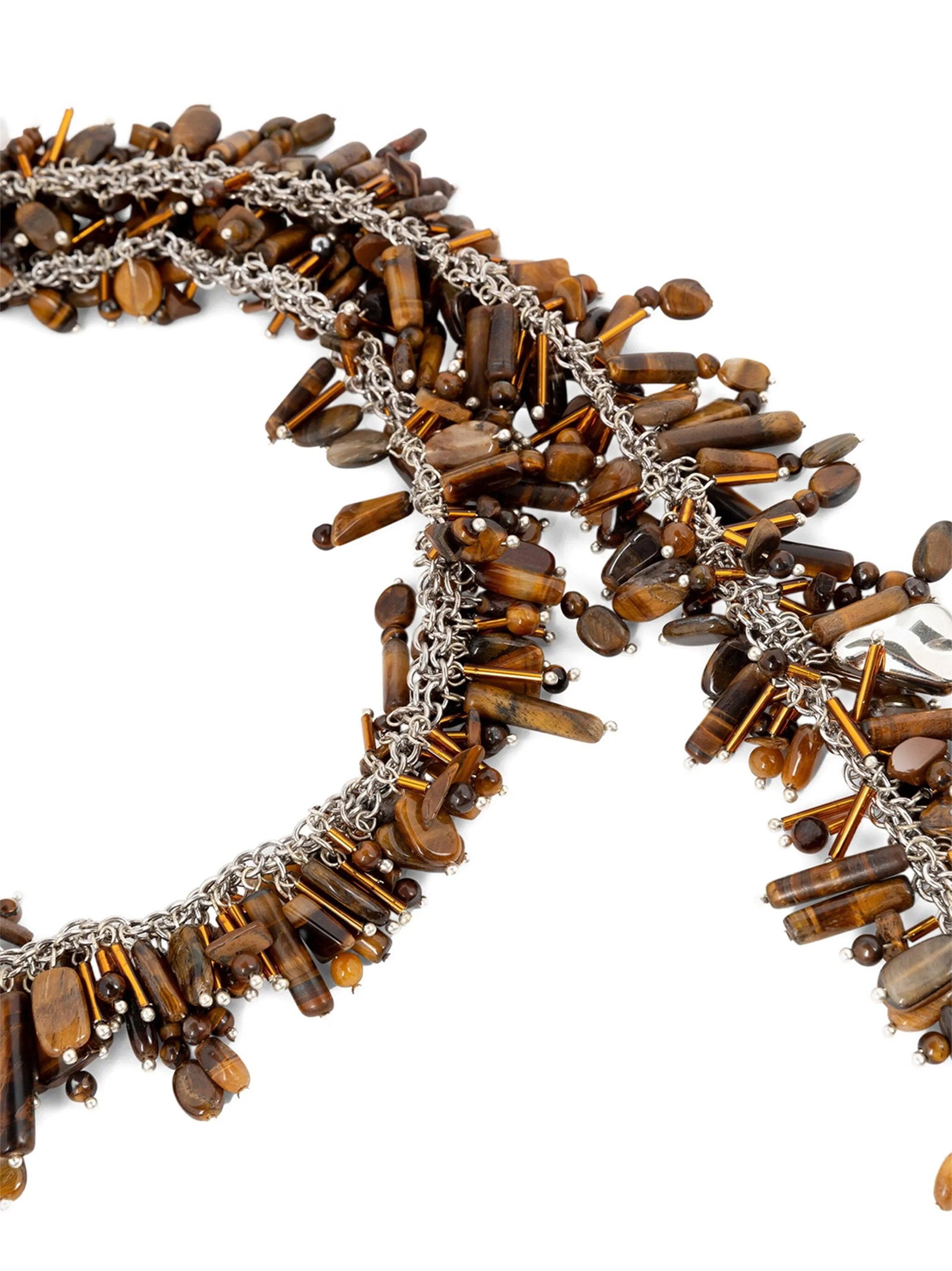 Dries Van Noten Embroidered Scarf Necklace - view 2