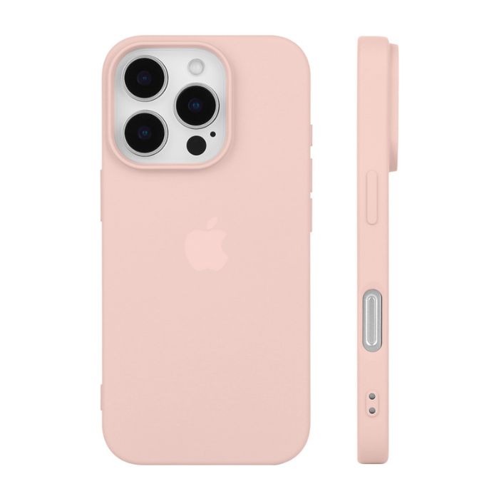 KSSShop iPhone 16 Pro Max Silicone Case - Light Pink