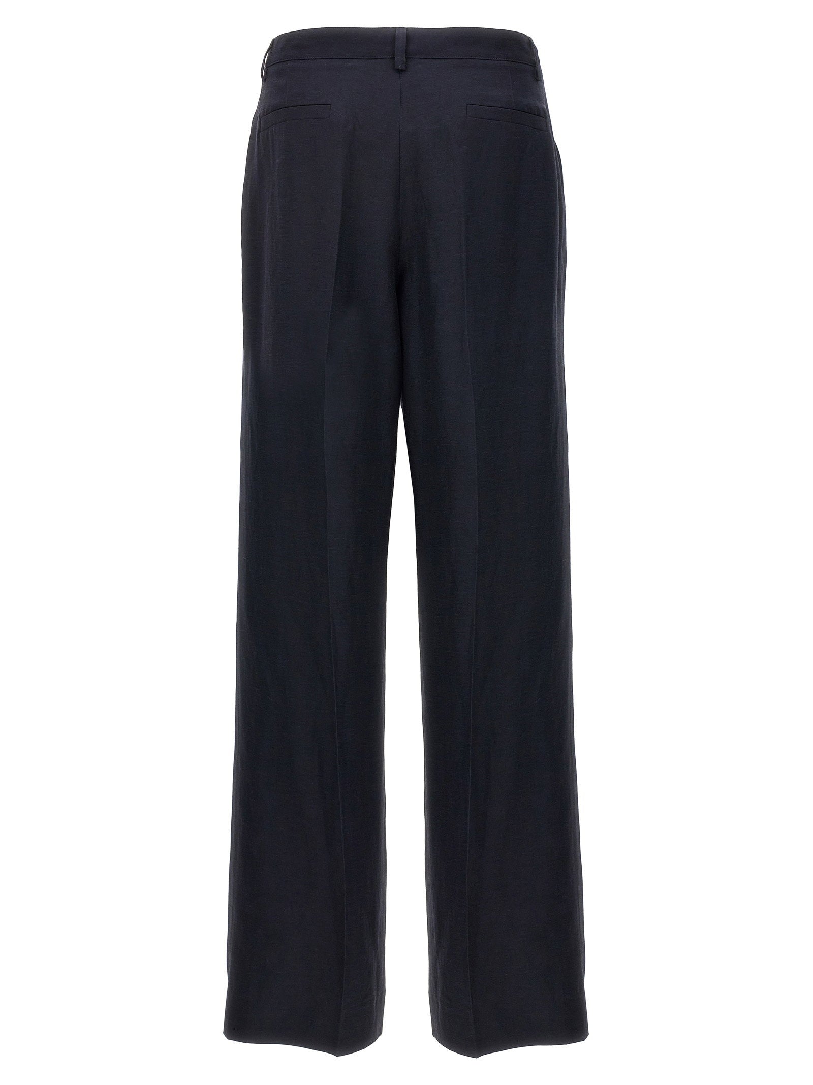 P.A.R.O.S.H. Raisa Smart Pants – 72% viscose, 28% linen - view 2