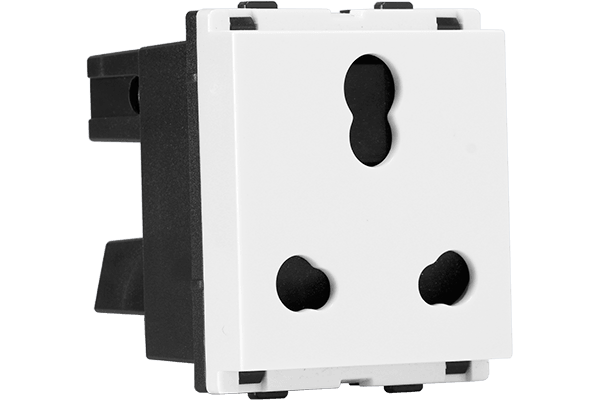 Orient Electric 3 Pin Combined Shuttered Socket