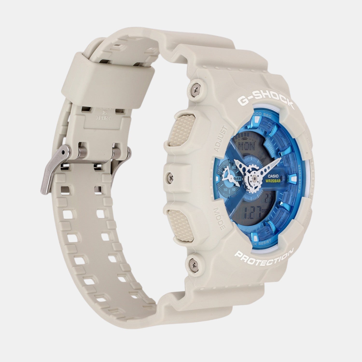 Casio G-Shock Men Quartz Blue Dial Analog Resin Watch G1682 - view 2