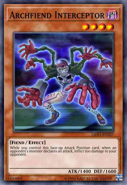 Yu-Gi-Oh! Archfiend Interceptor - TSHD-EN007 - Common - 1st Edition