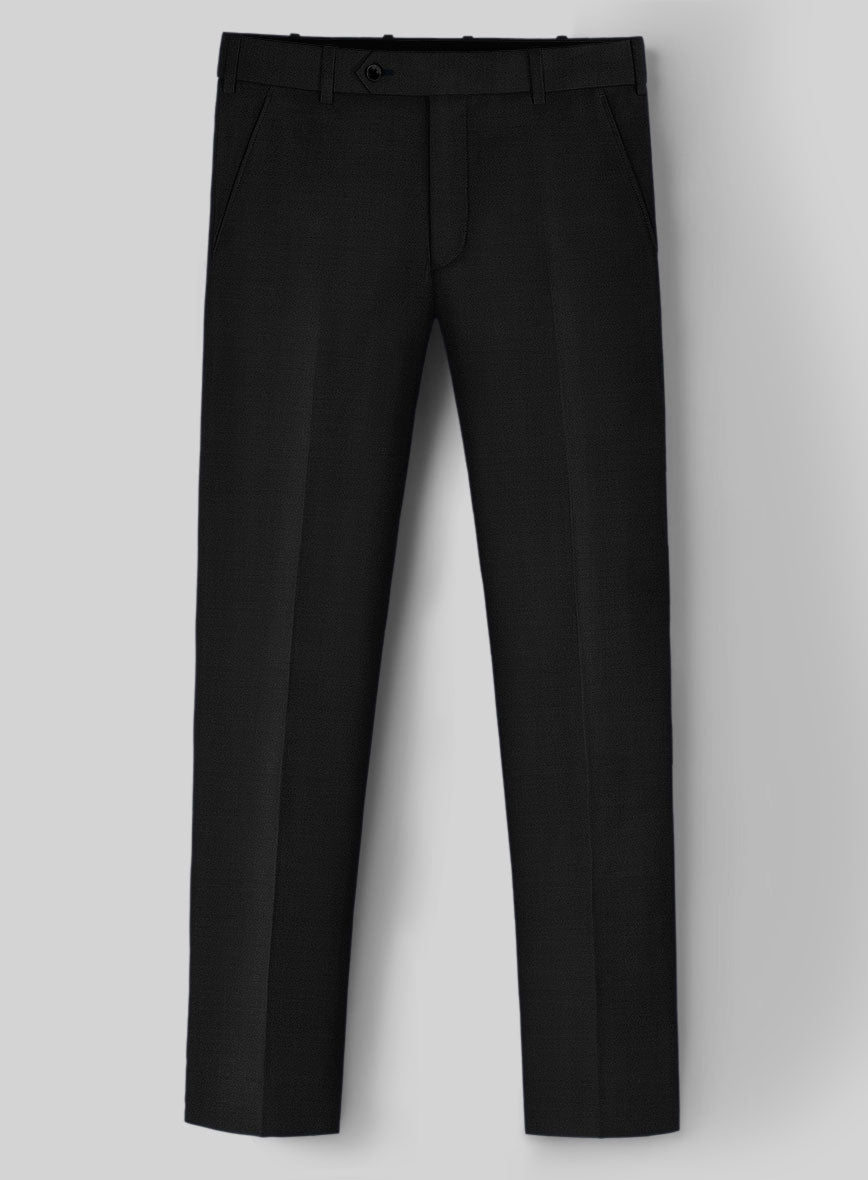 StudioSuits Super Black Satin Wool Suit - view 5