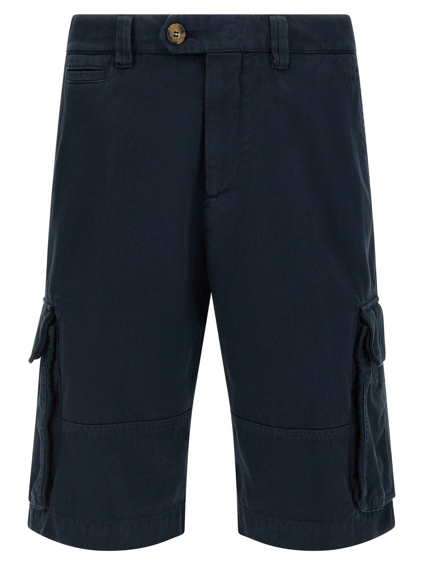 Brunello Cucinelli Cargo Bermuda Shorts – 100% cotton