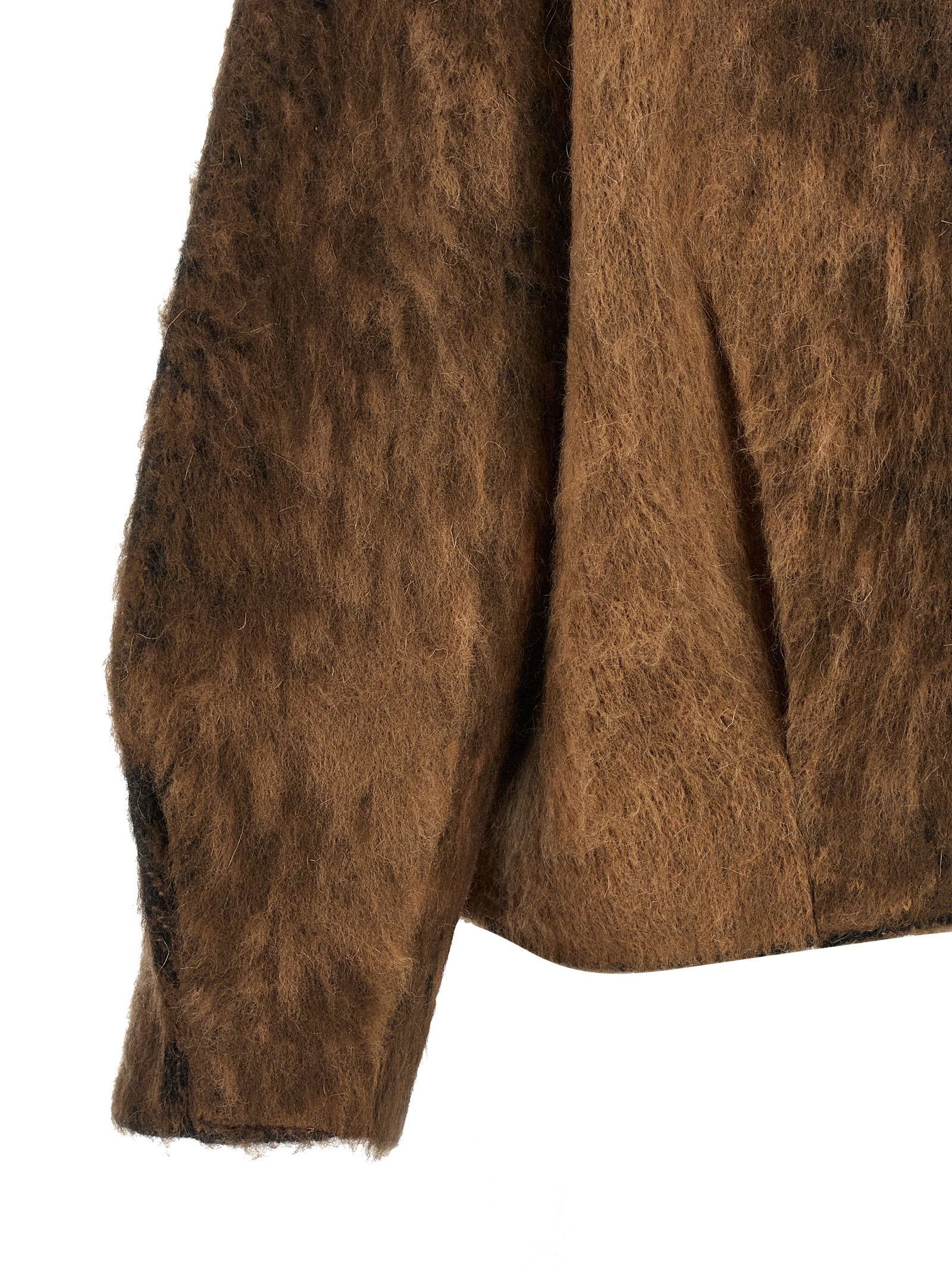 Nude Wool And Mohair Jacket - view 4
