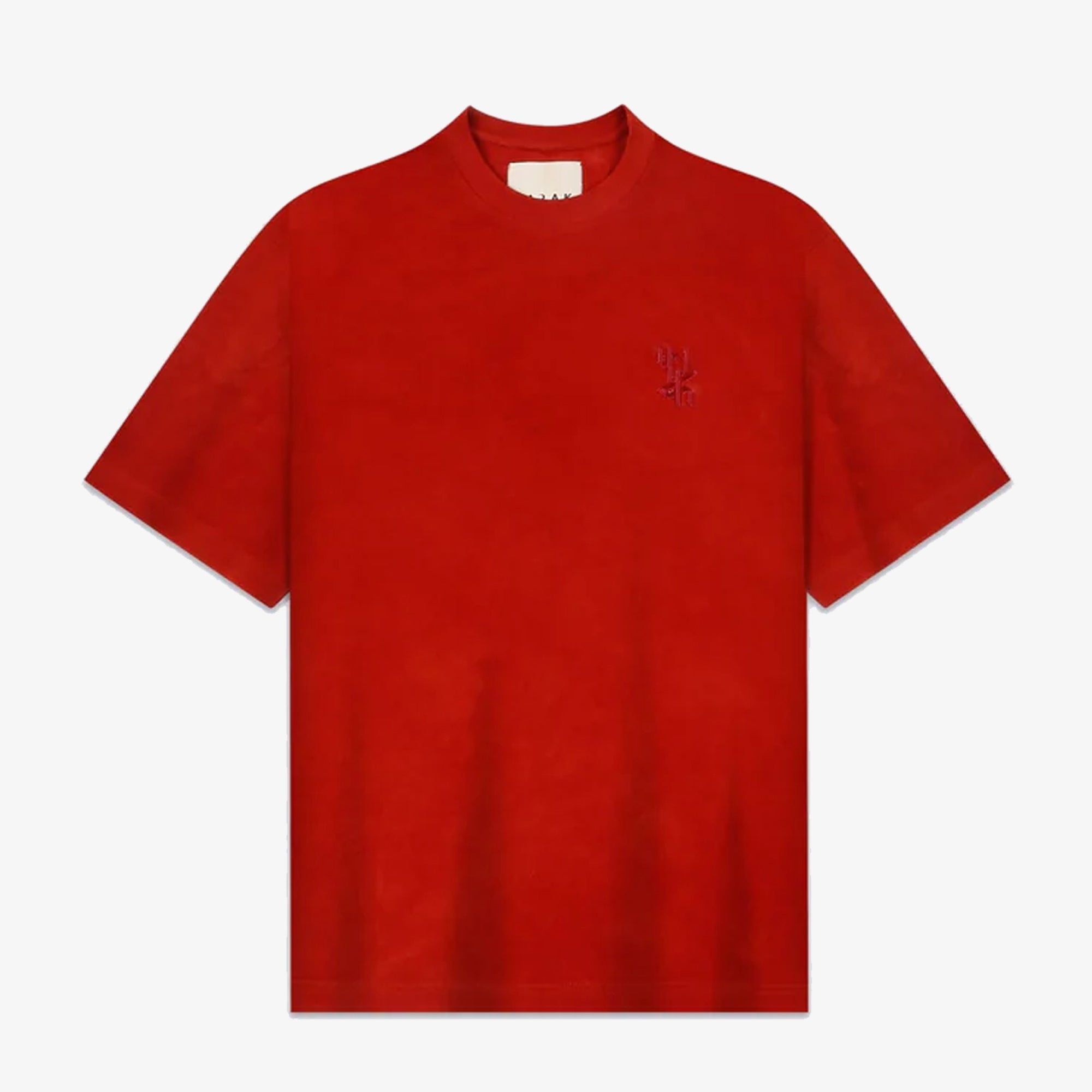 F A R A K | Basics Red Bagru T-shirt { Red - view 4