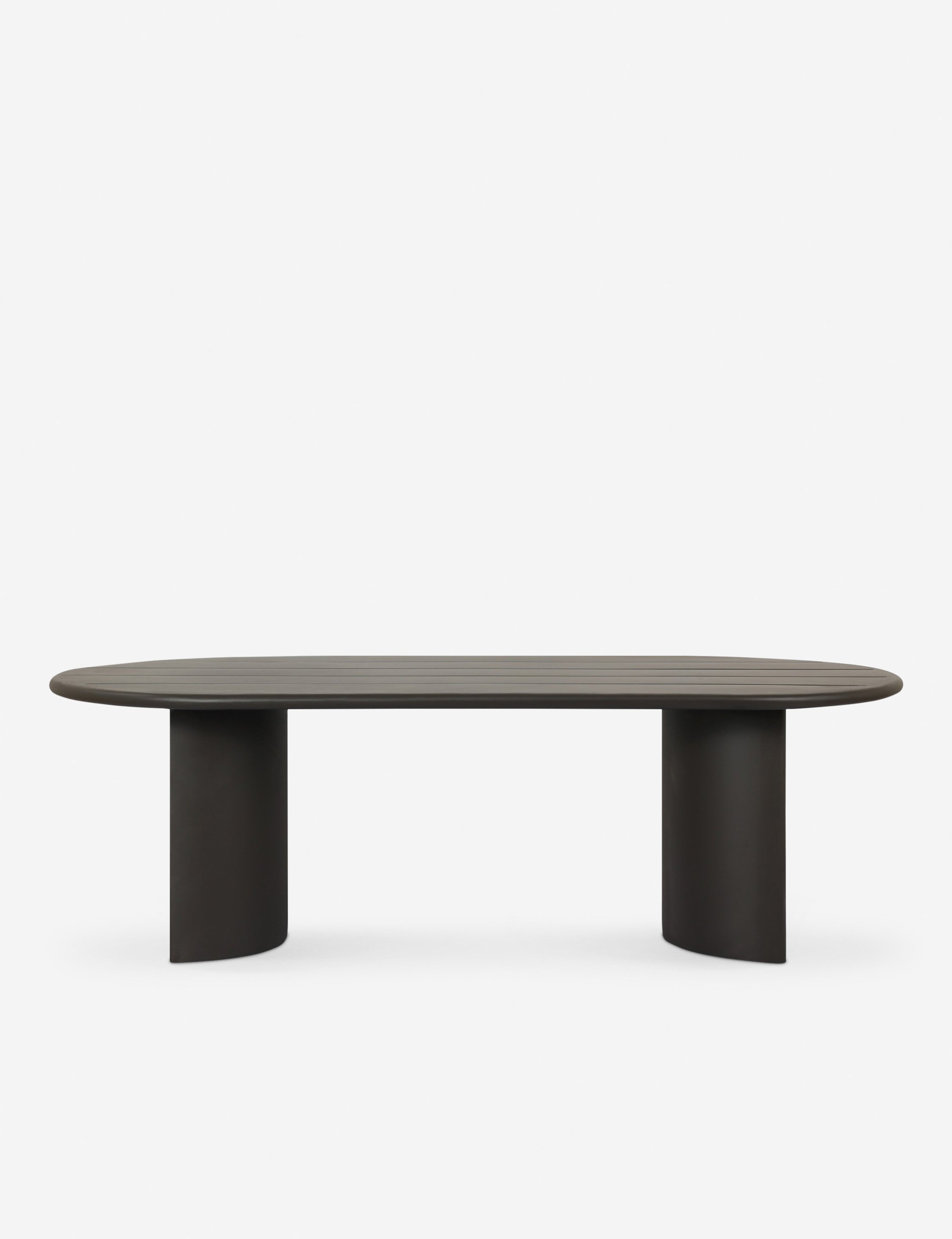 Lulu and Georgia Gilda Outdoor Oval Dining Table - view 14