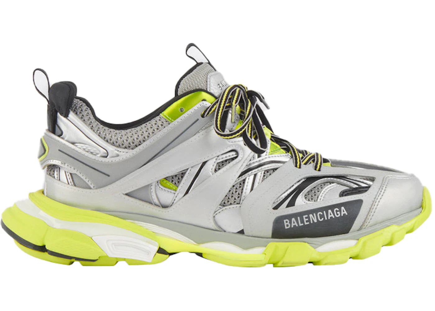 Balenciaga Track Silver Neon Yellow