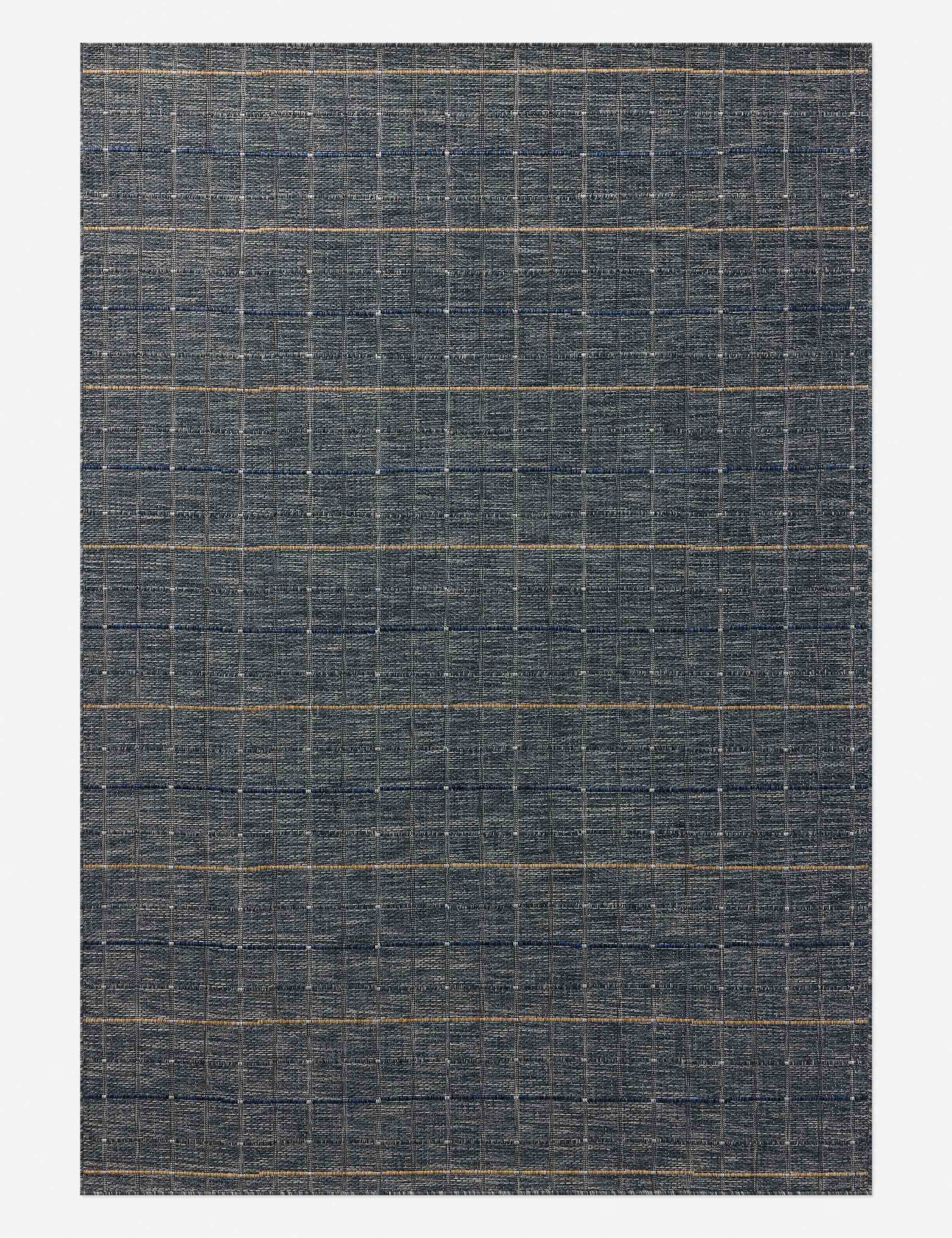 Indoor outdoor rug – Lulu and Georgia Maelle Indoor / Outdoor Rug – Sky and Wheat