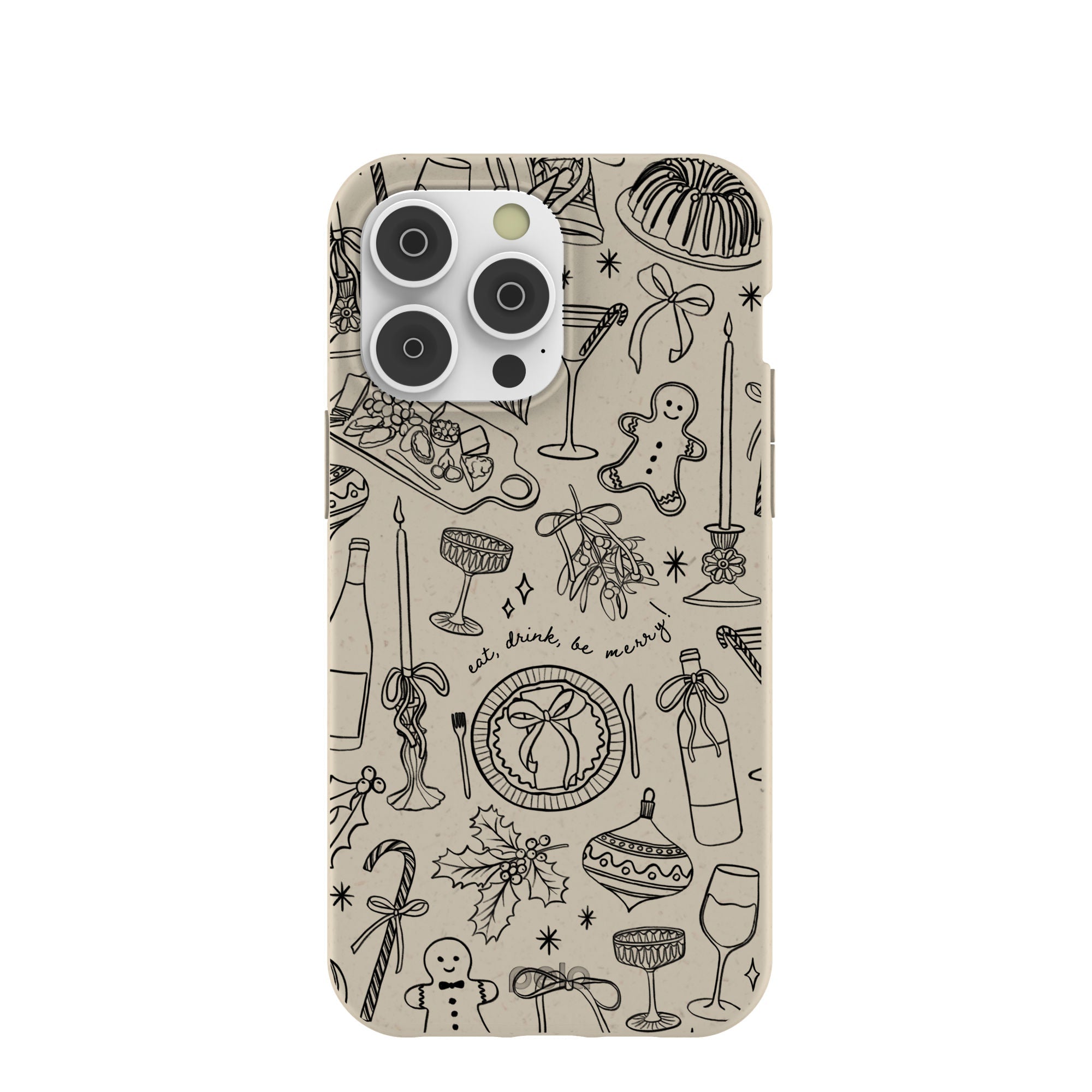 Pela Case London Fog Holiday Dinner Party iPhone 14 Pro Max Case