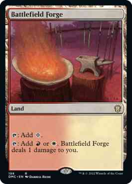 Battlefield forge 198 – Magic Battlefield Forge [198] [Dominaria United: Commander] [Non-Foil]