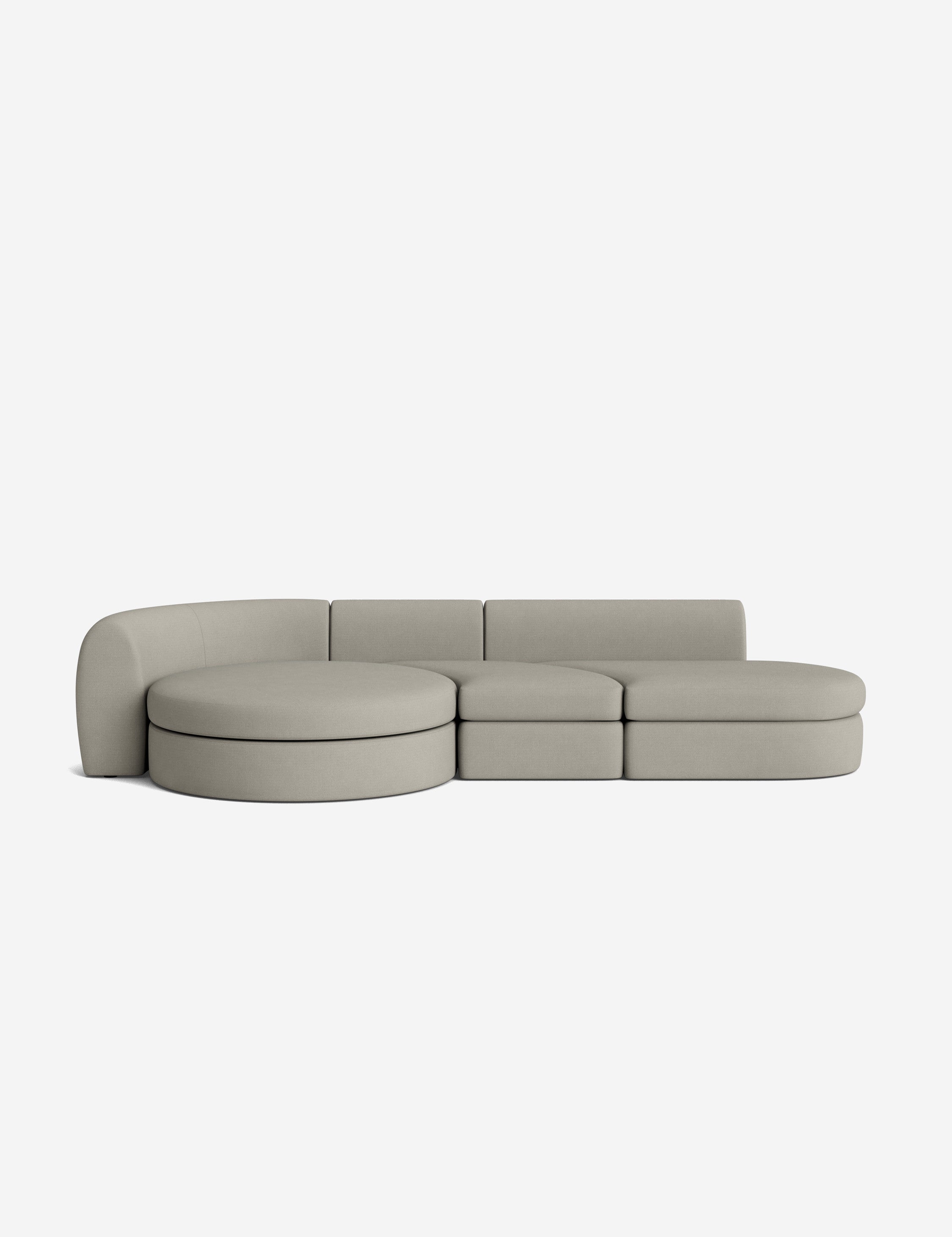 Lulu and Georgia Buckley Modular Chaise Sectional Sofa - view 219
