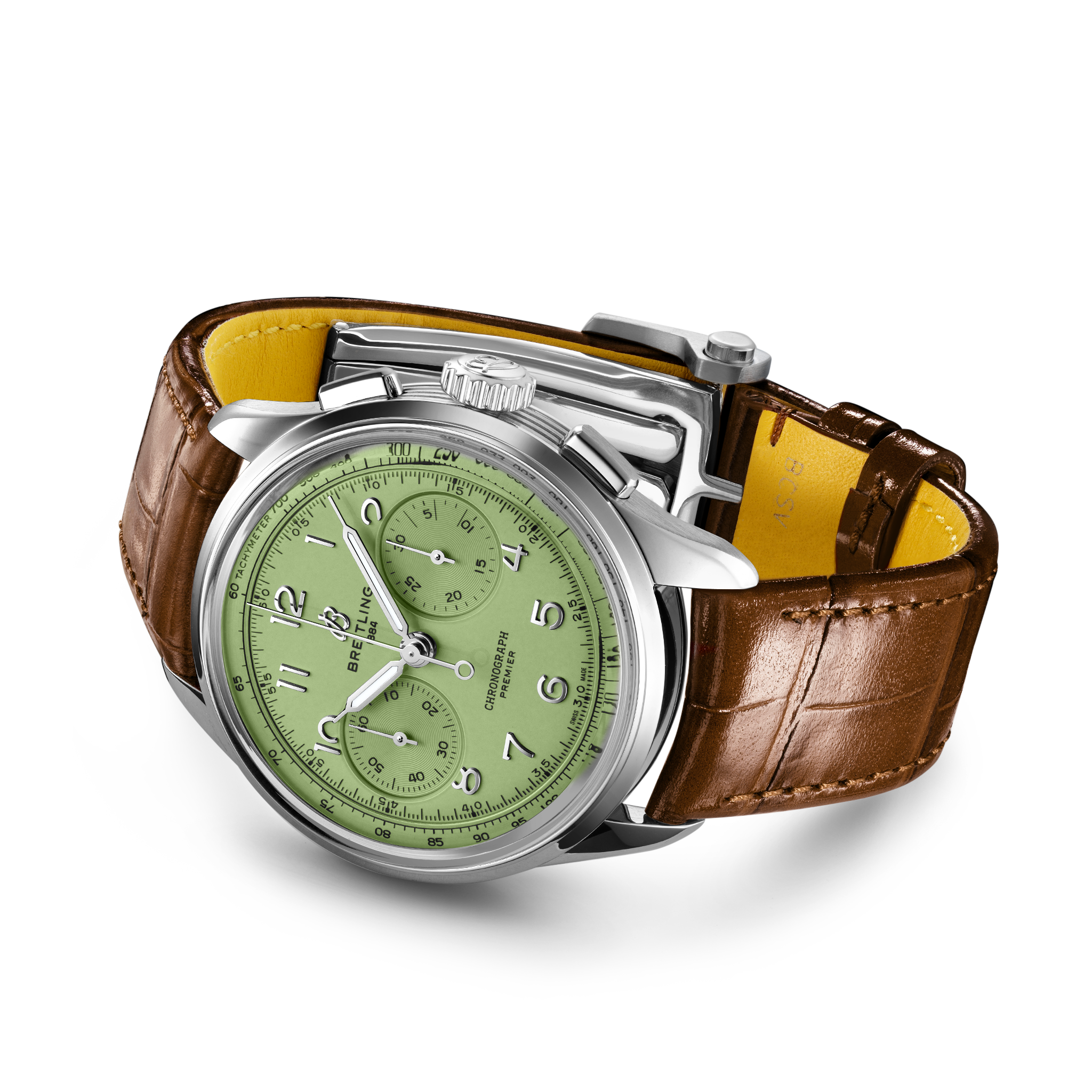 Breitling Premier B09 Chronograph Mint Green Dial Men 40mm - view 2