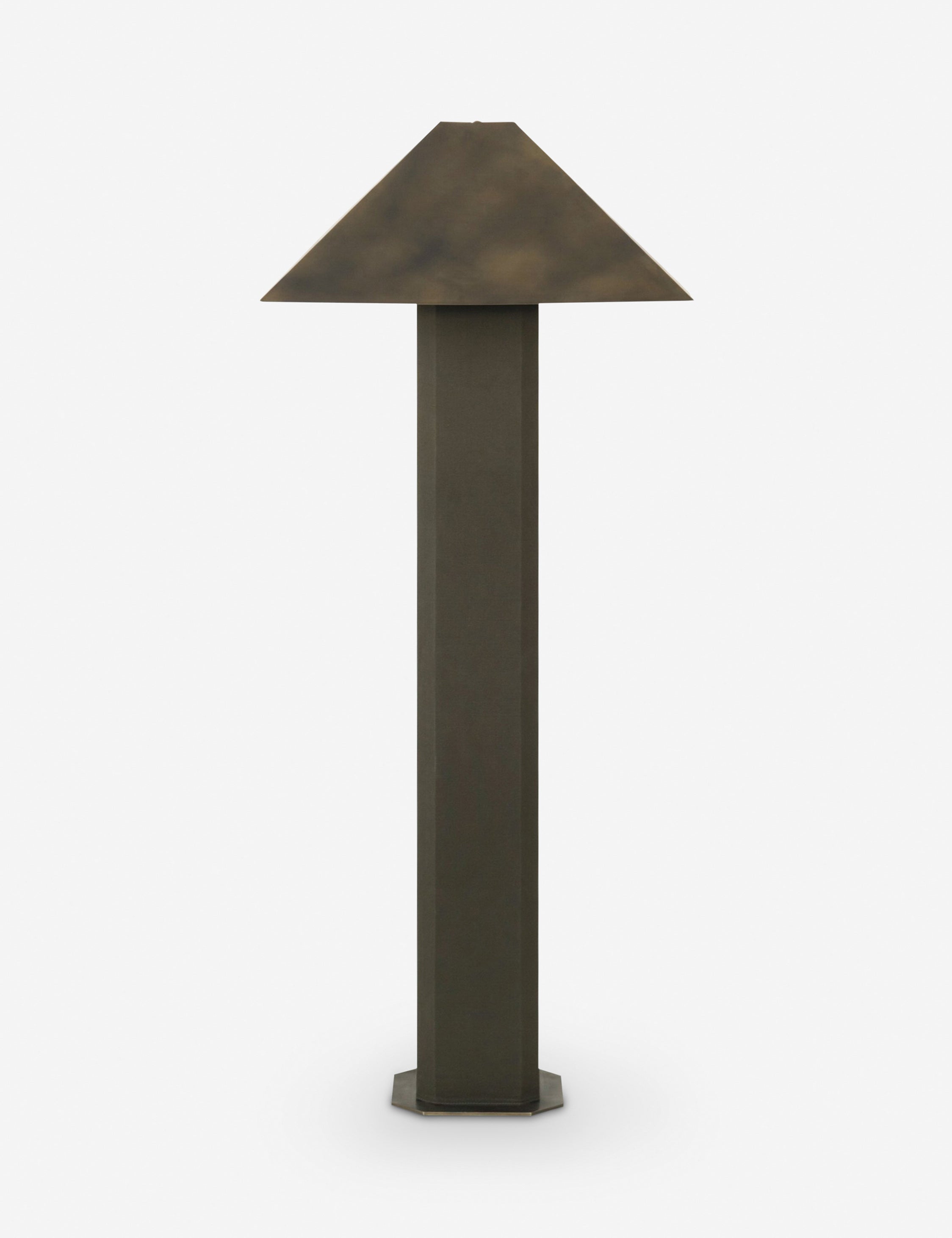 Lulu and Georgia Clemente Floor Lamp – Burnished Brass