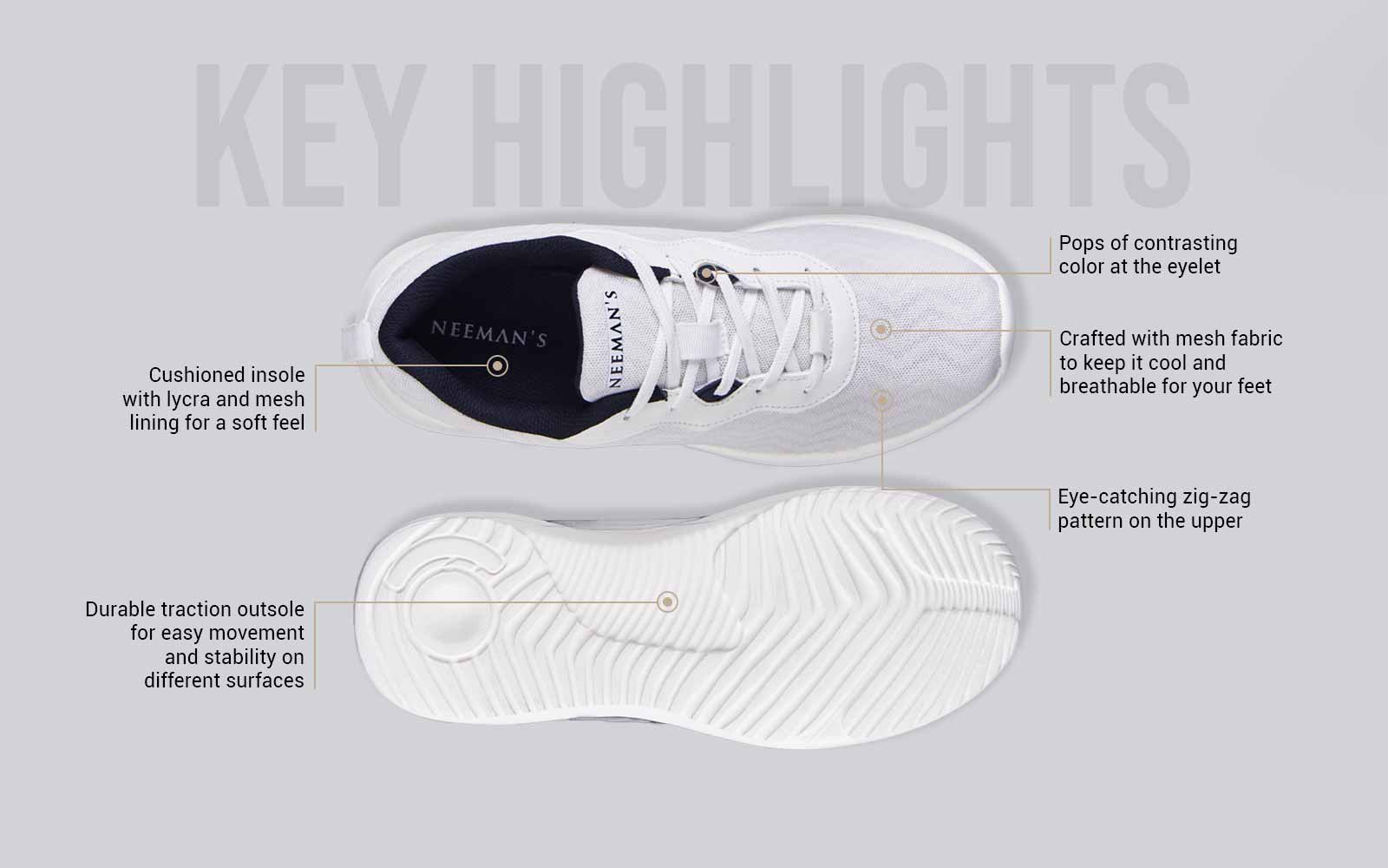 Neeman's Elevated Basics : White - view 4